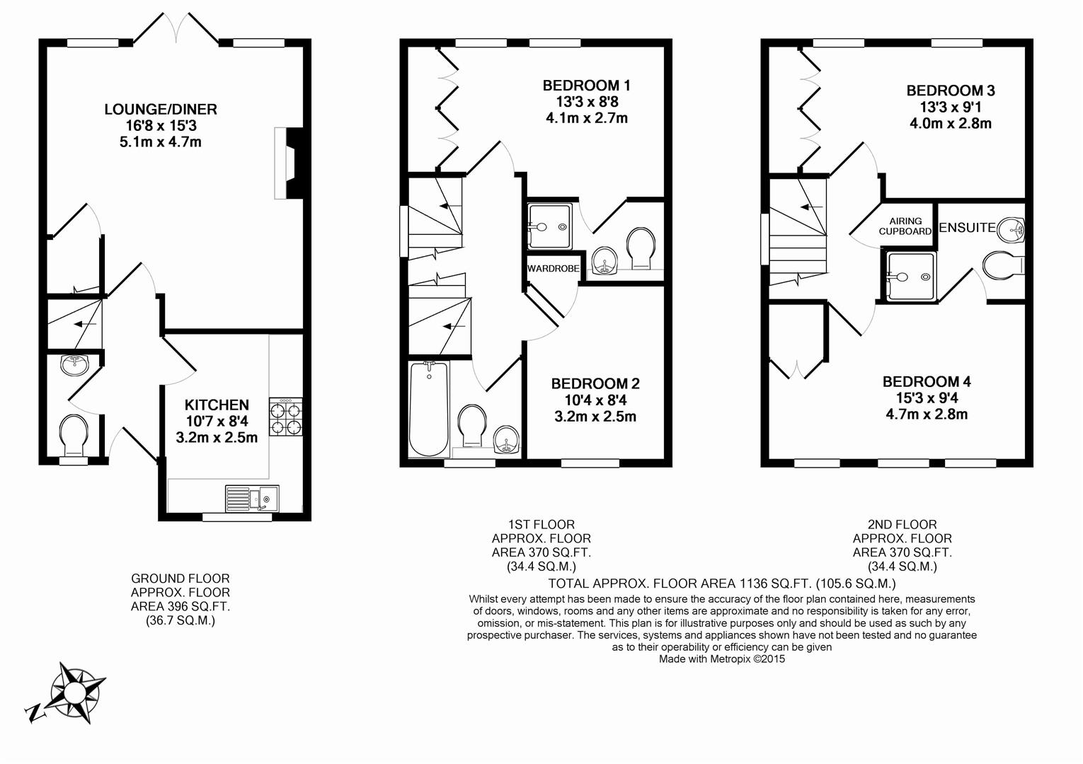 Rickyard Close, Oxford floorplan