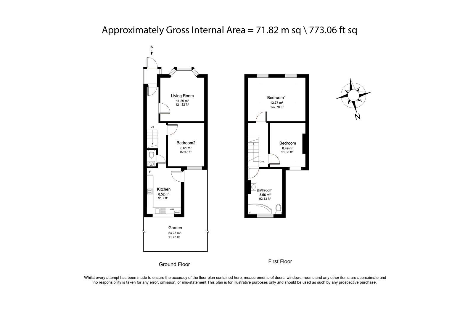Huxley Road, London N18, 2 bedroom terraced house for sale 64128214