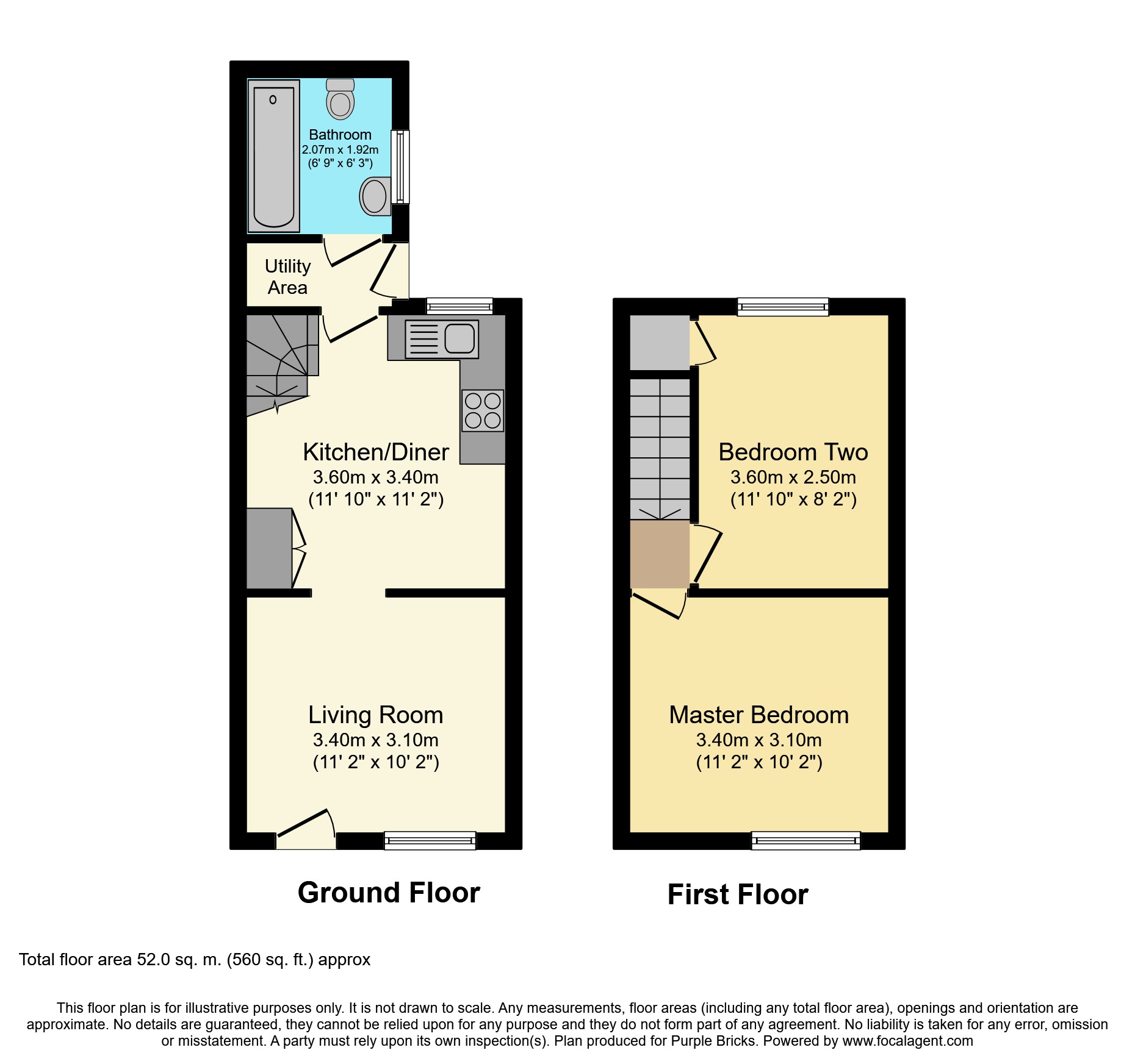 2 Bedrooms Terraced house for sale in Seymour Road, Gravesend DA11