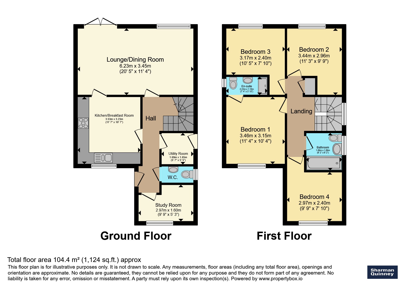 1, The Stables, Peterborough floorplan