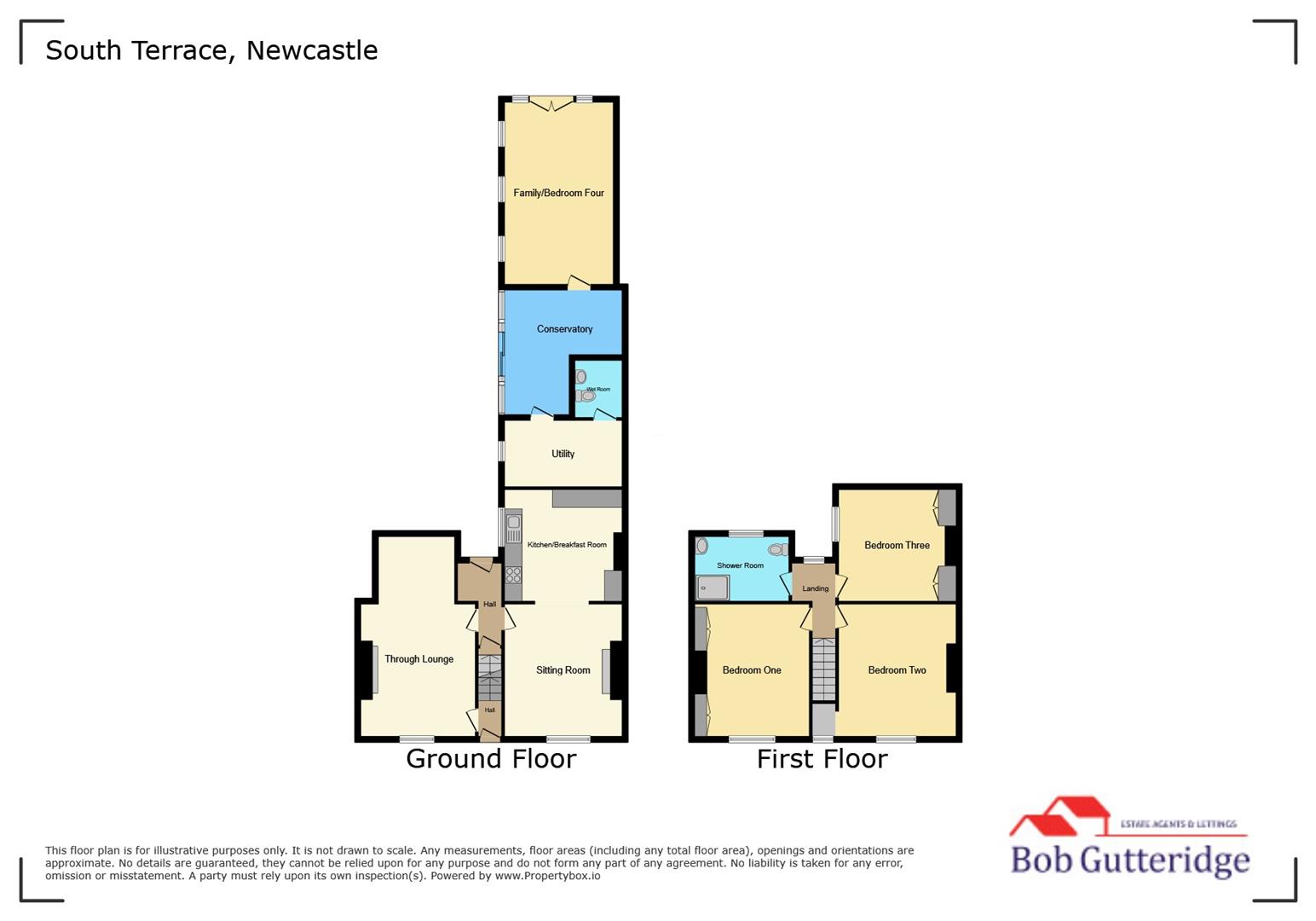 1, South Terrace, Newcastle floorplan