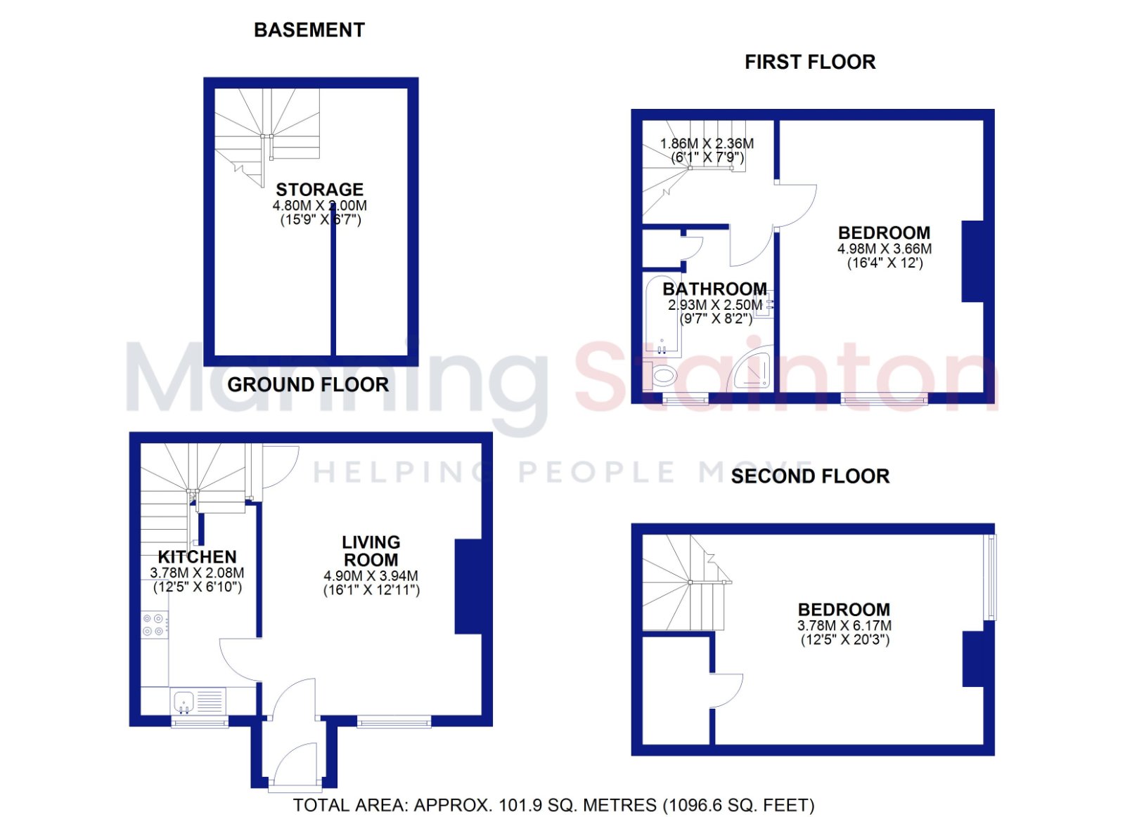 2, Ashfield Road, Pudsey floorplan
