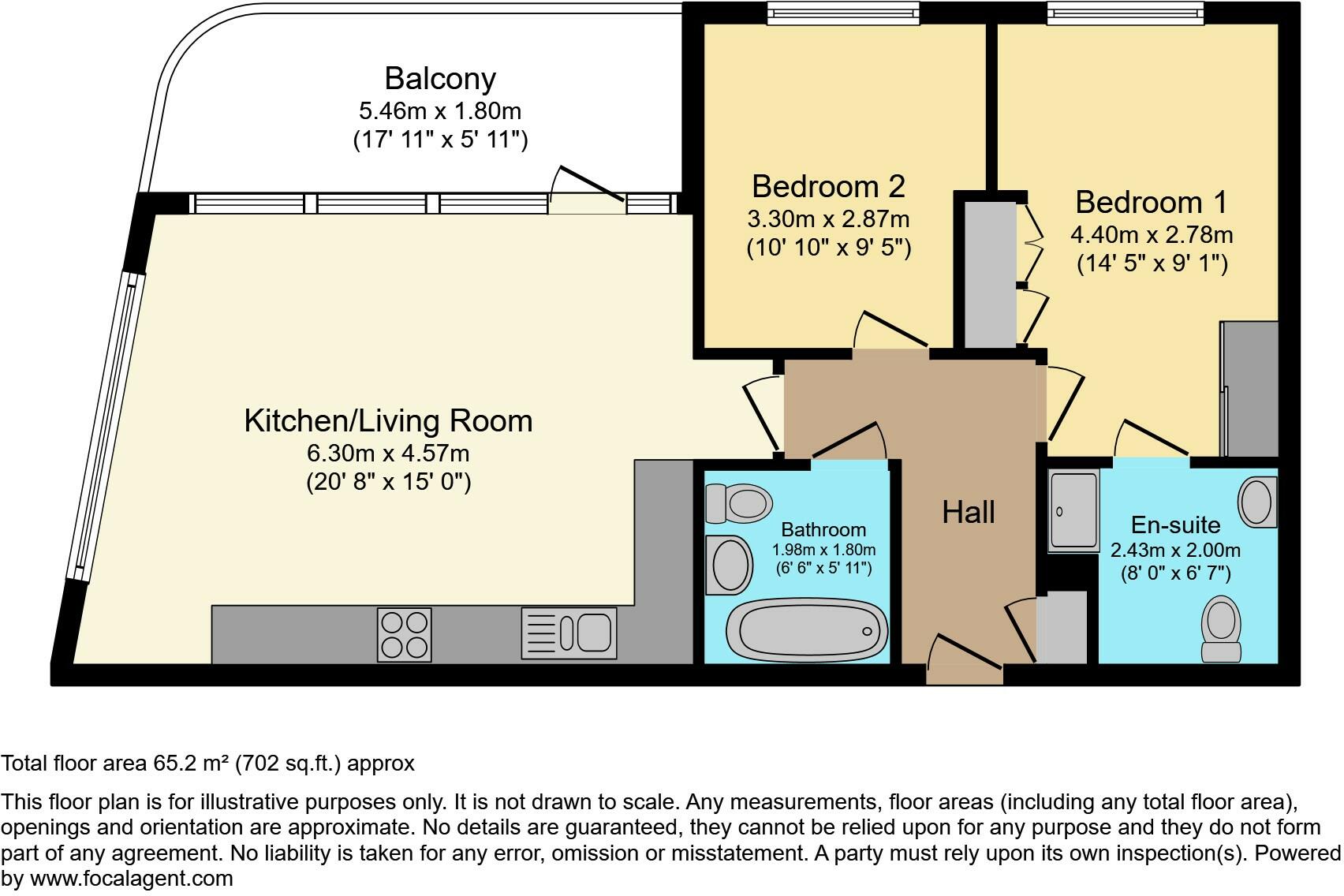 Flat 23, 4, Lambarde Square, London floorplan