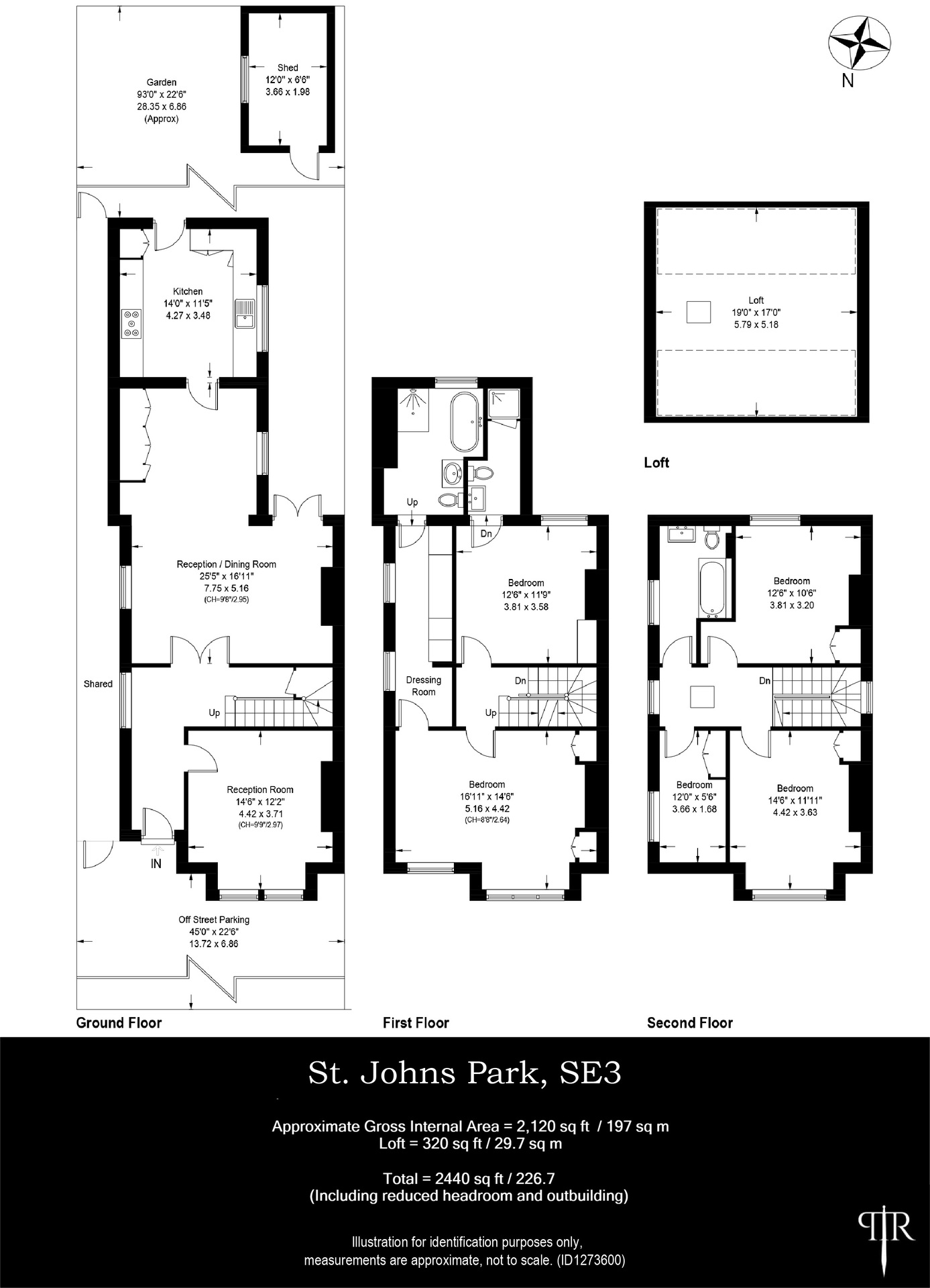 78 St. Johns Park, London floorplan