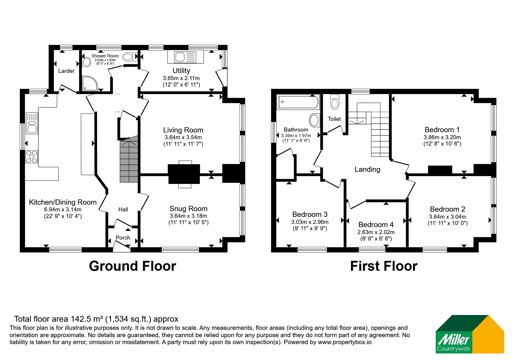 Spindrift,, Chapel Hill, St. Austell floorplan