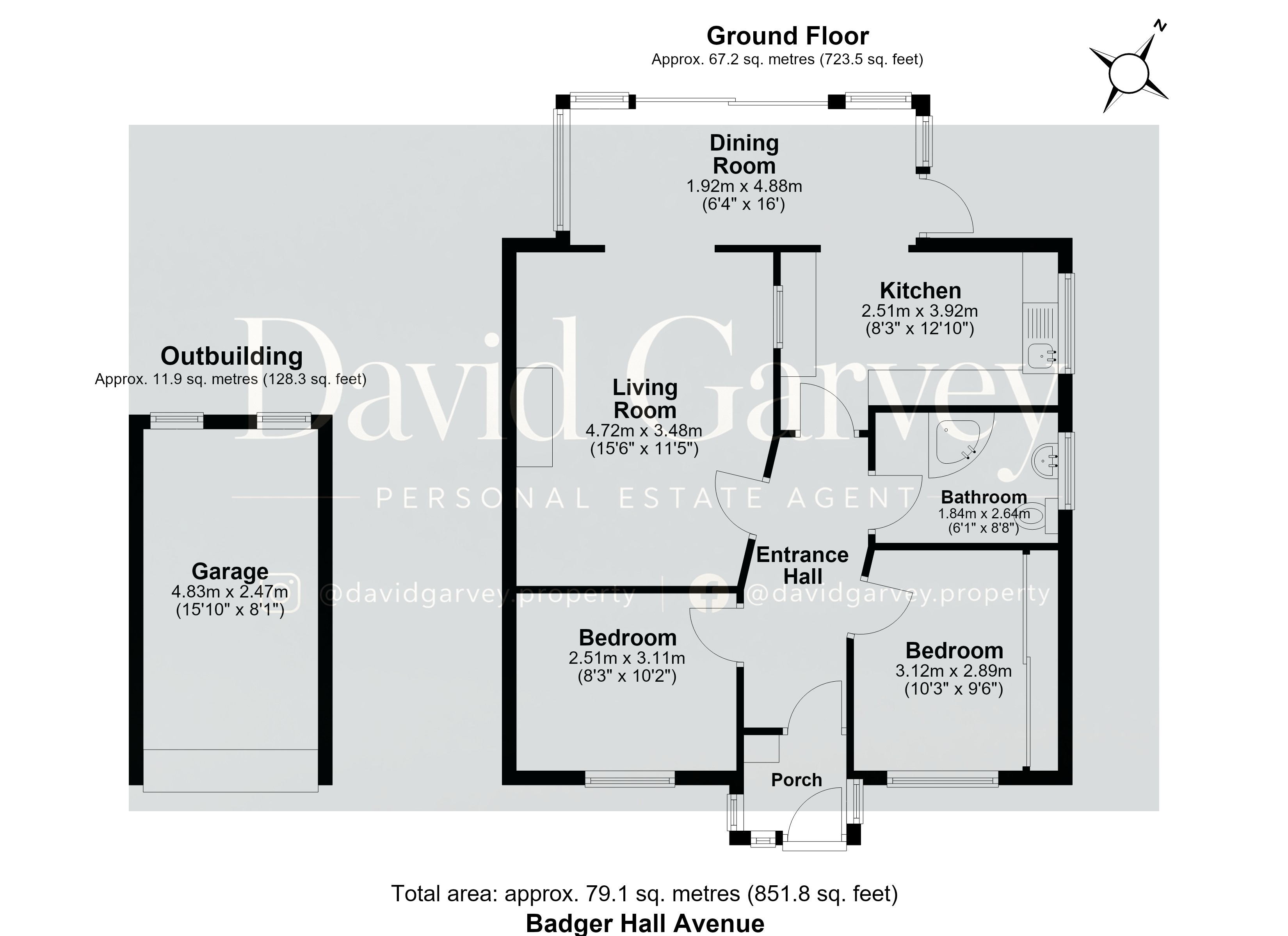 10, Badger Hall Avenue, Benfleet floorplan