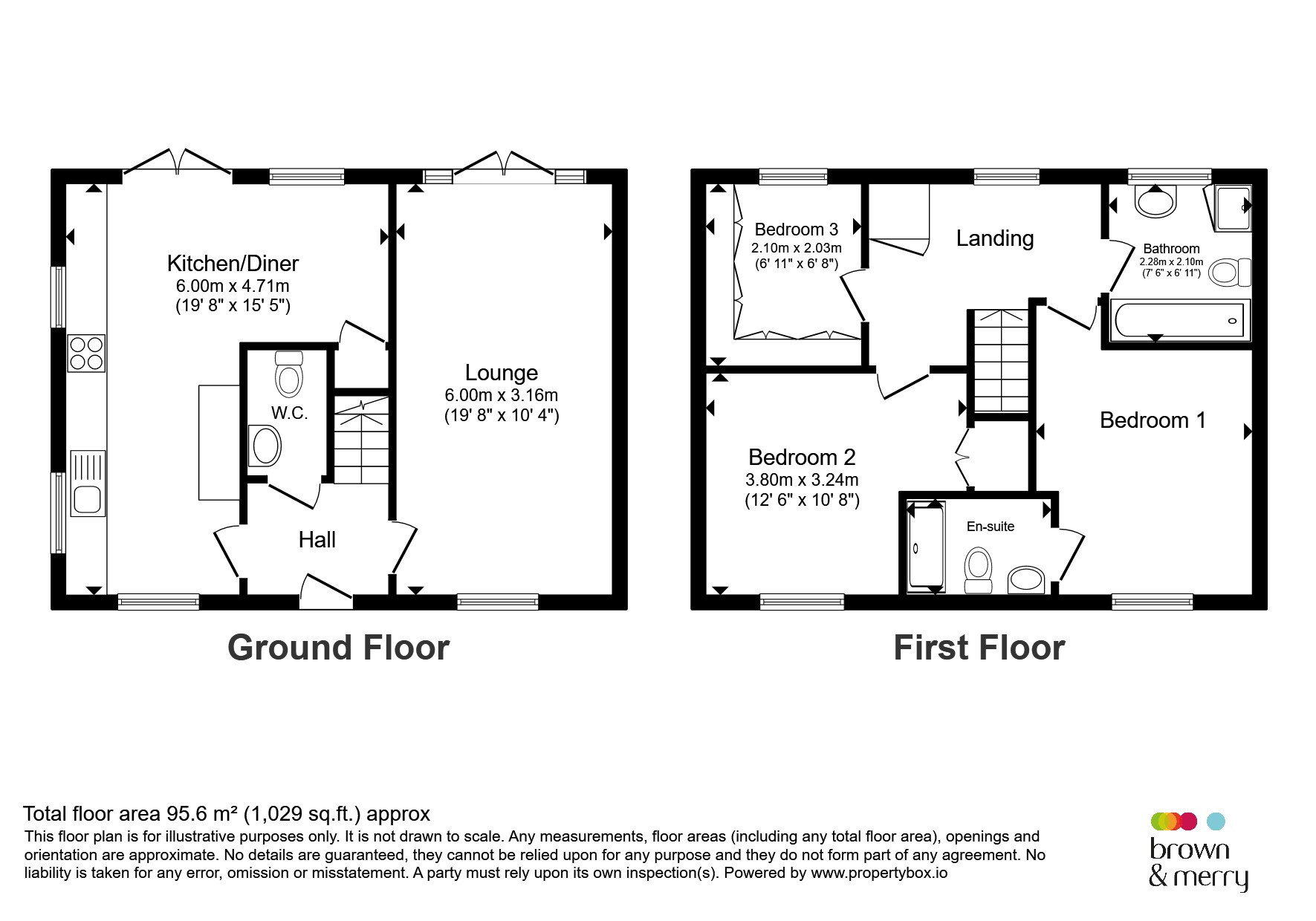 10, Lambert Court, Newport Pagnell floorplan