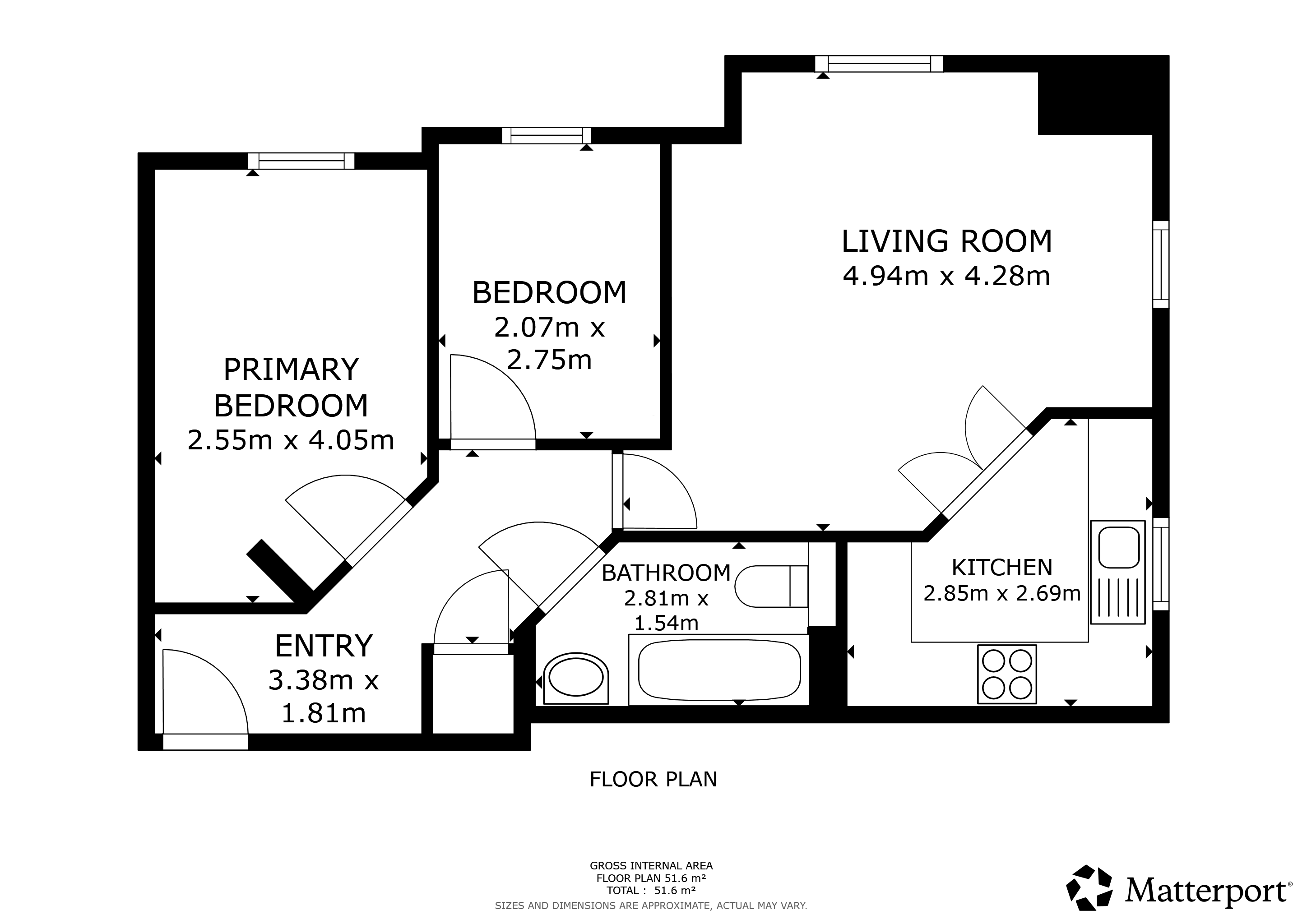 3, Redwood Close, Nottingham floorplan