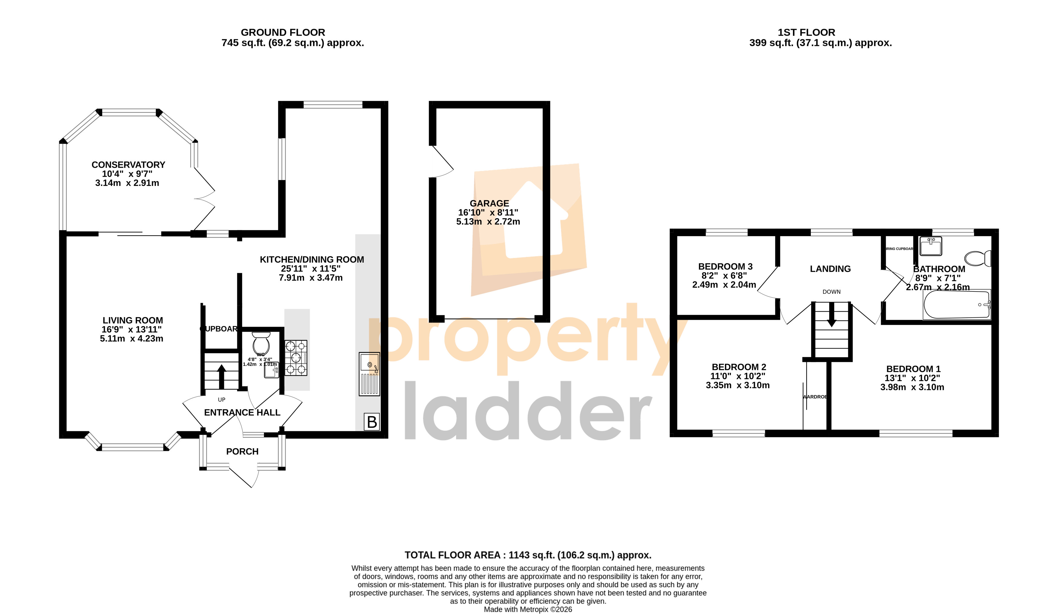 126, Arthurton Road, Norwich floorplan