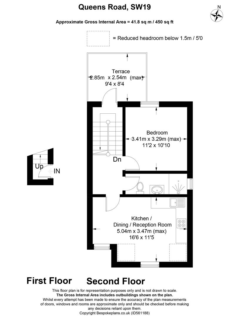 Queens Road, London SW19, 1 bedroom flat for sale 61267136
