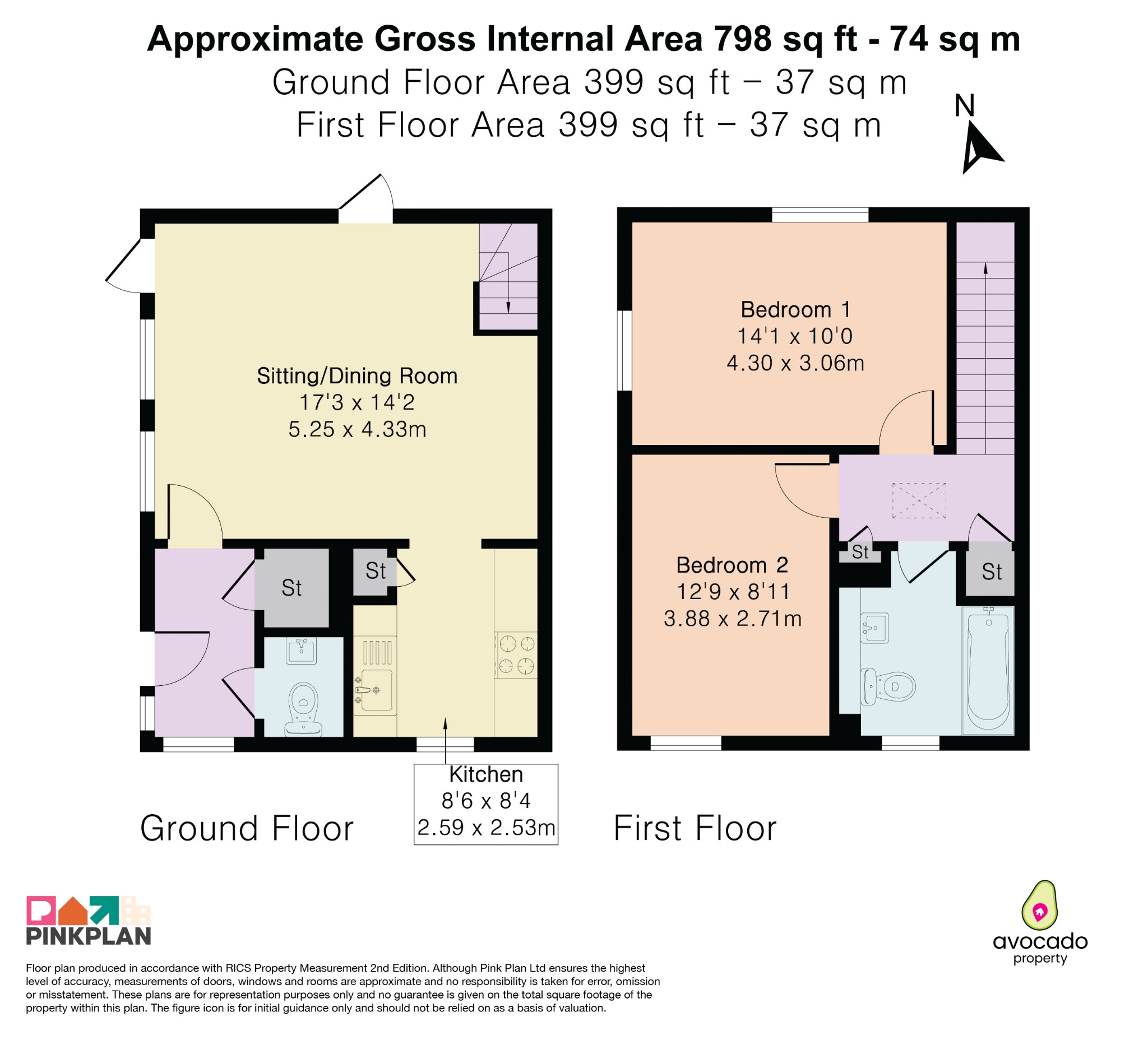 4 Orchard Lane, Caversfield, Oxfordshire floorplan