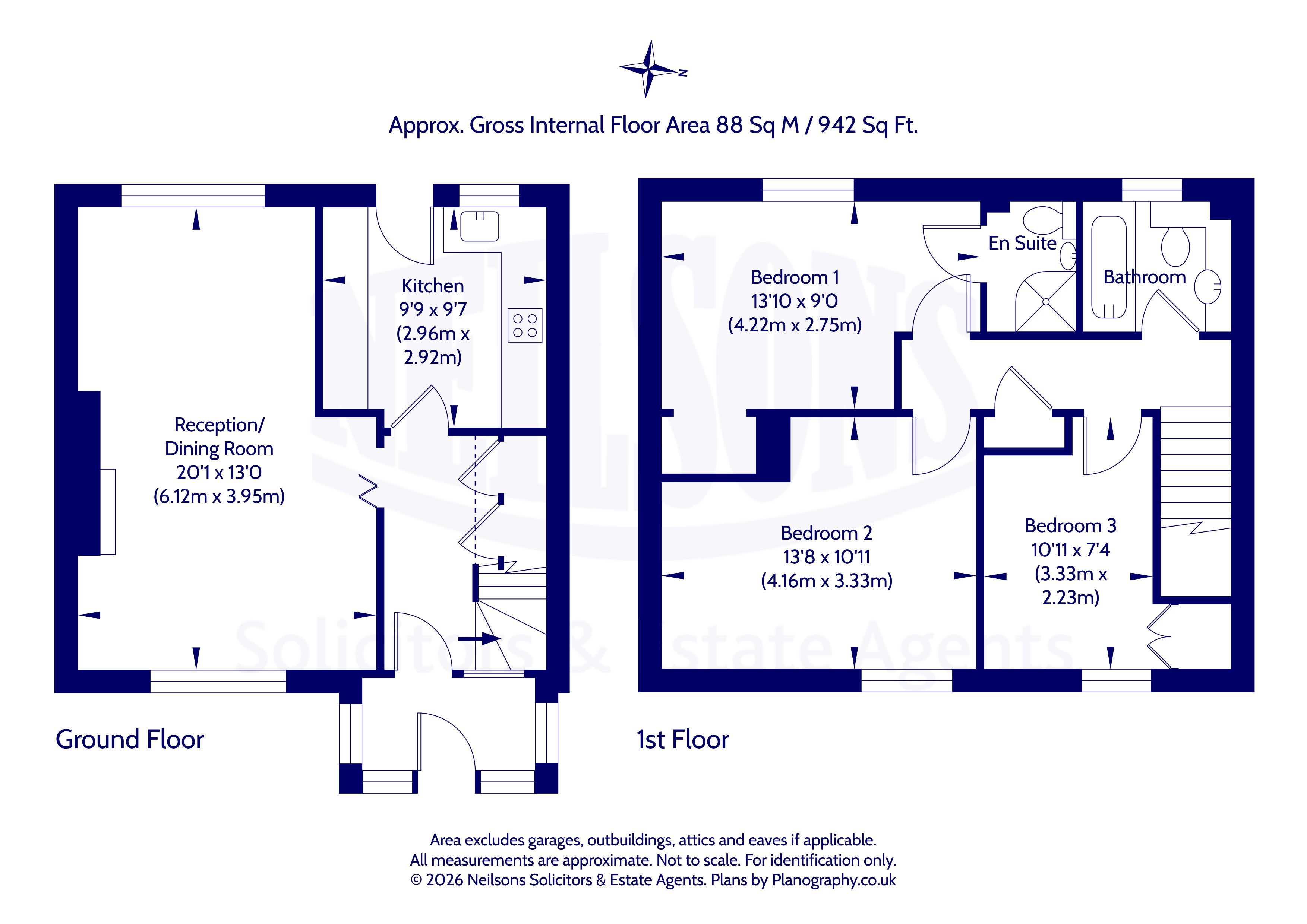 60, Forthview Crescent, Edinburgh floorplan