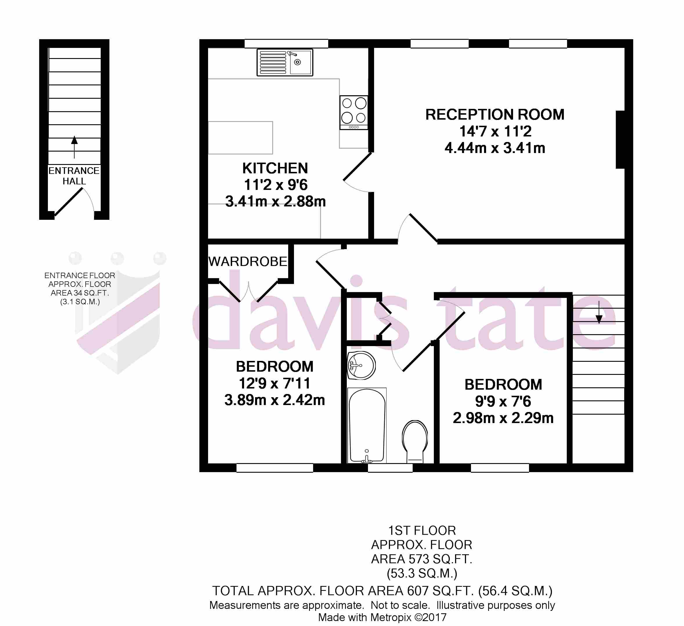 2 Bedrooms Flat to rent in The Holt, Abingdon-On-Thames OX14