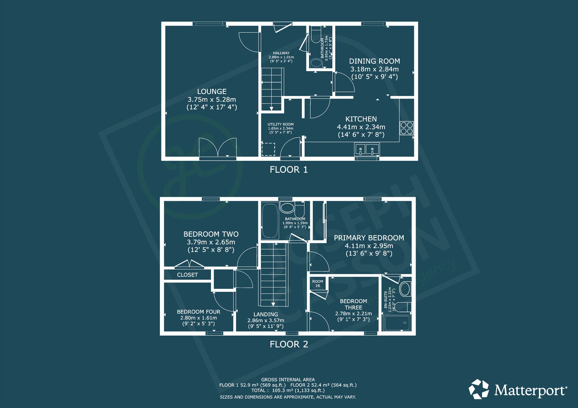 9 Theillay Close, Bridgwater floorplan