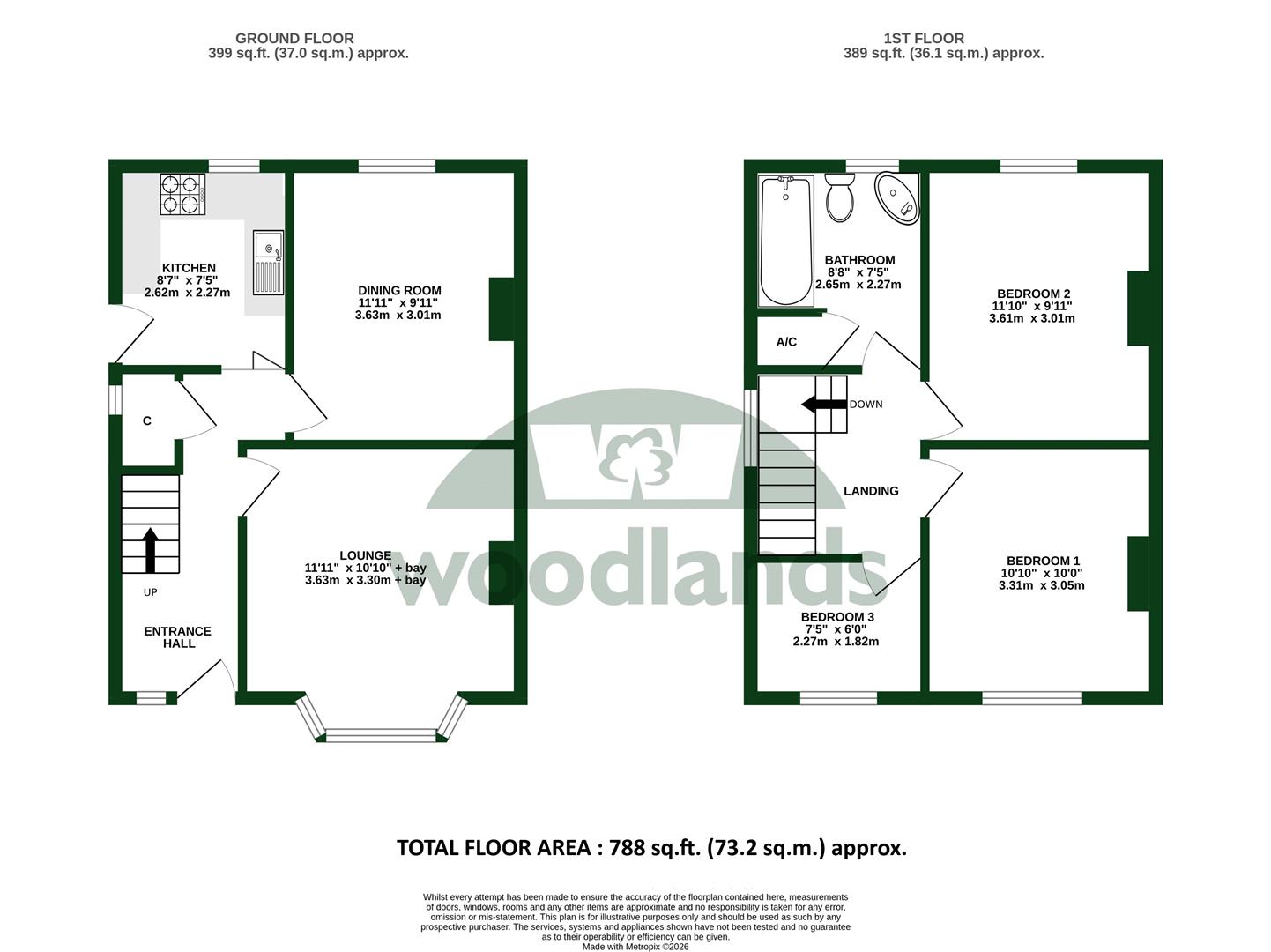 12, Brambletye Park Road, Redhill floorplan