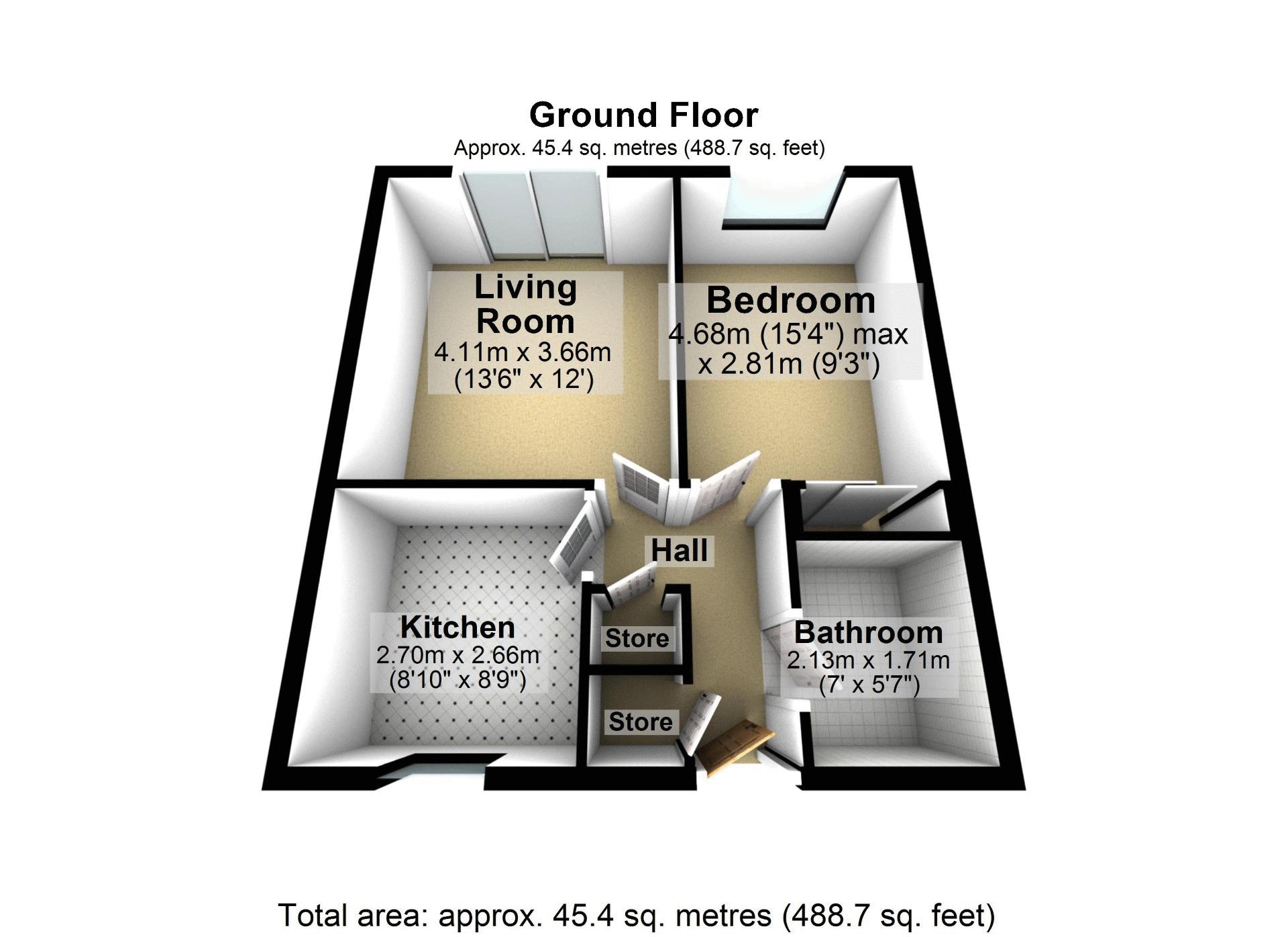 8, Chancery Court, Downs Avenue, Dartford floorplan