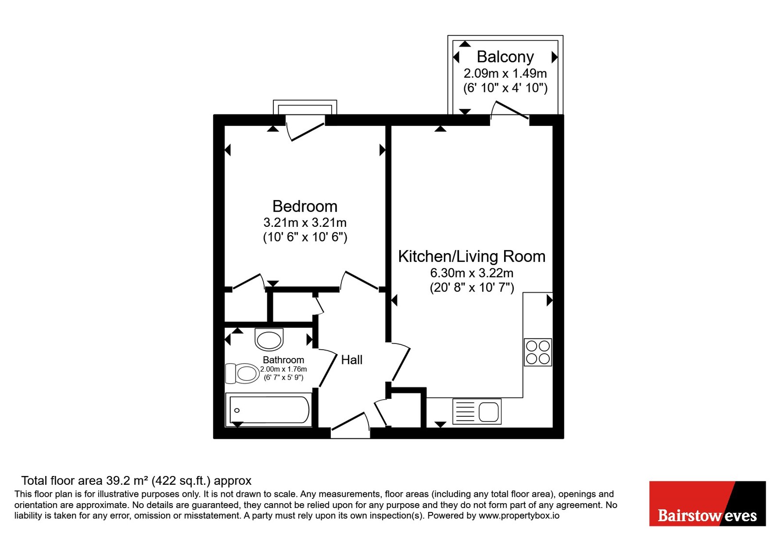 Flat 71 Image Court,, Maxwell Road, Essex floorplan