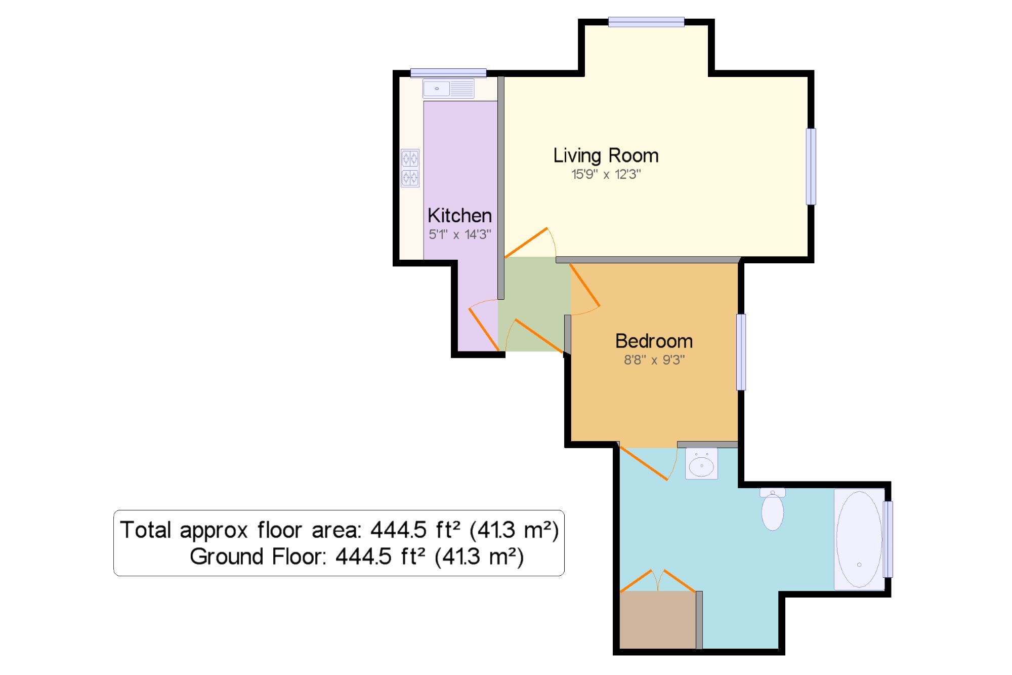 1 Bedrooms Flat for sale in Mount Sion, Tunbridge Wells, Kent TN1