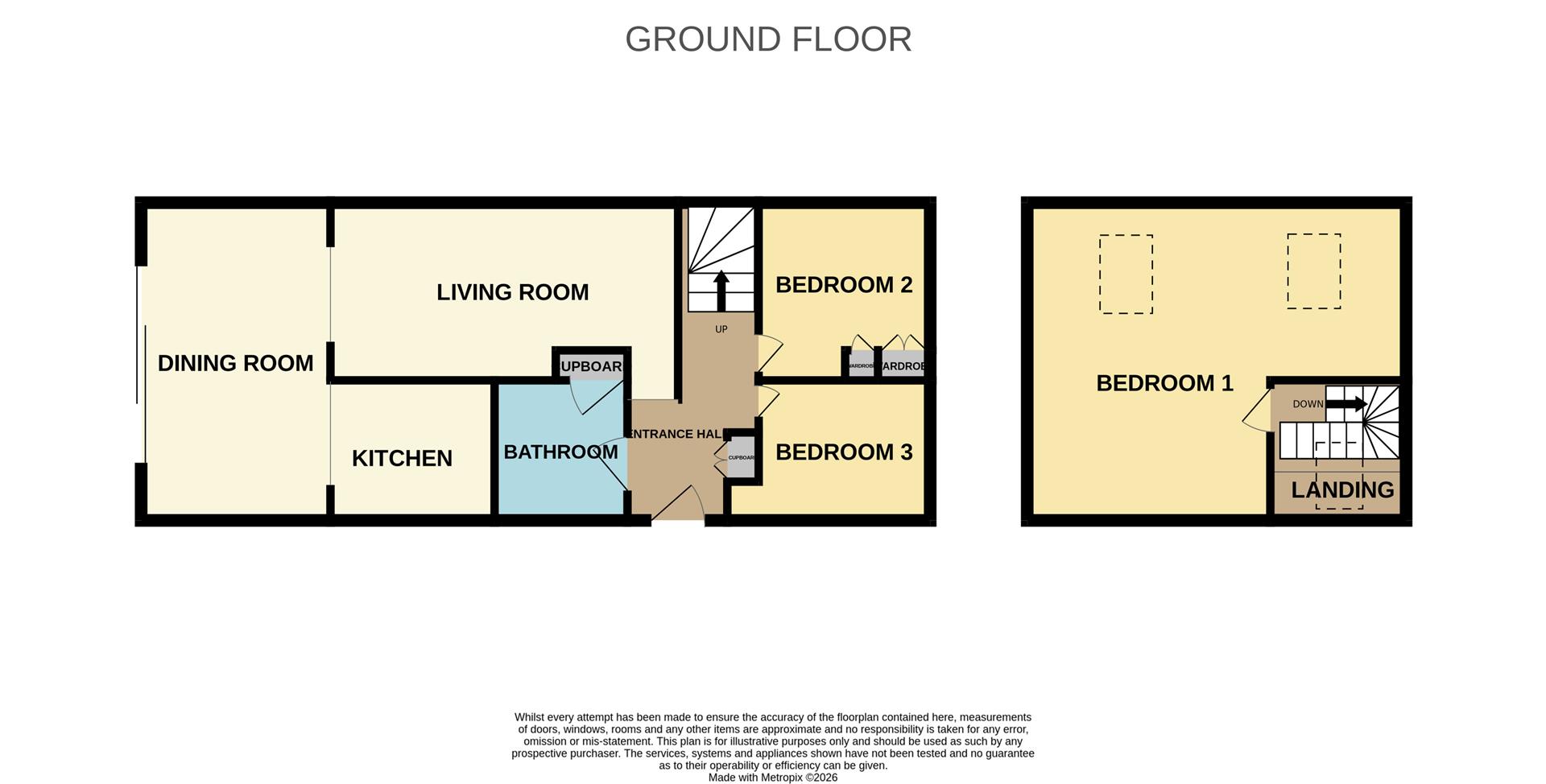 17, Paxhill Lane, Tewkesbury floorplan