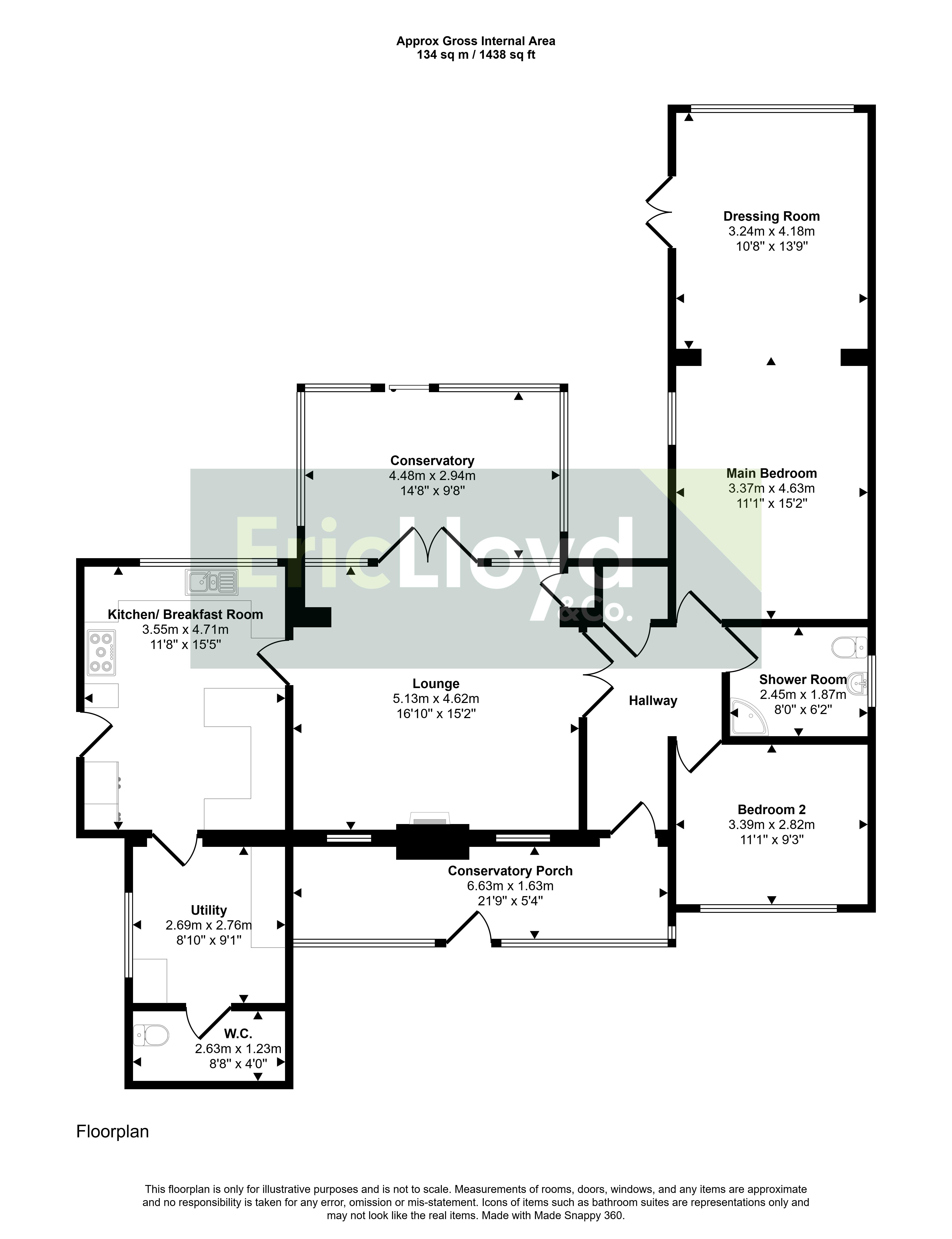 Rosedene, Brixham Road, Paignton floorplan