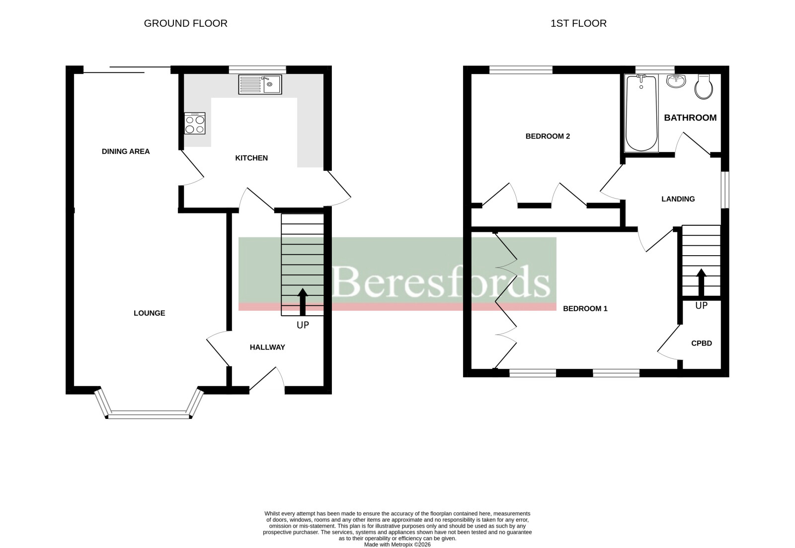 7, Welland Avenue, Essex floorplan