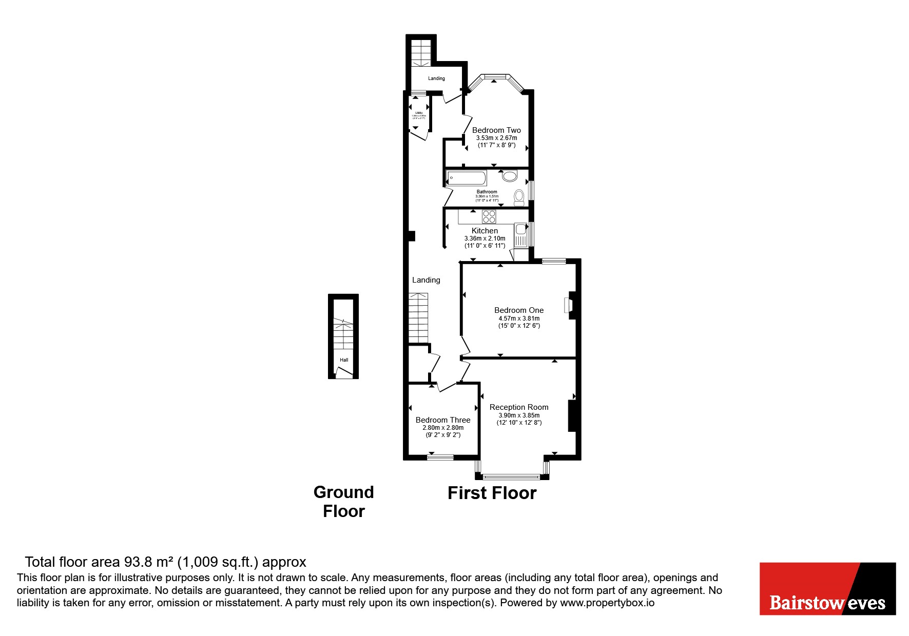 2a, Kilworth Avenue, Essex floorplan