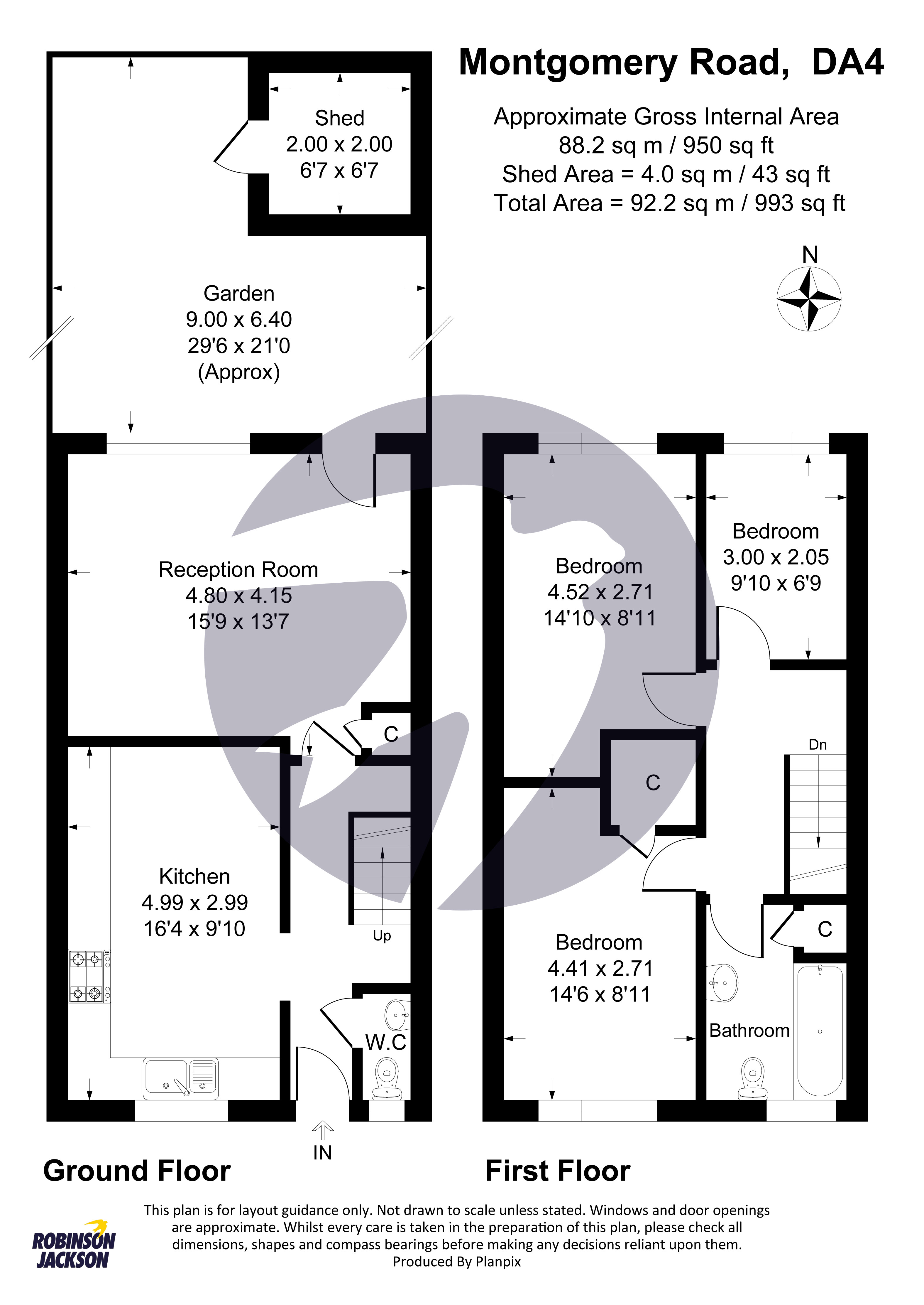 28, Montgomery Road, Dartford floorplan
