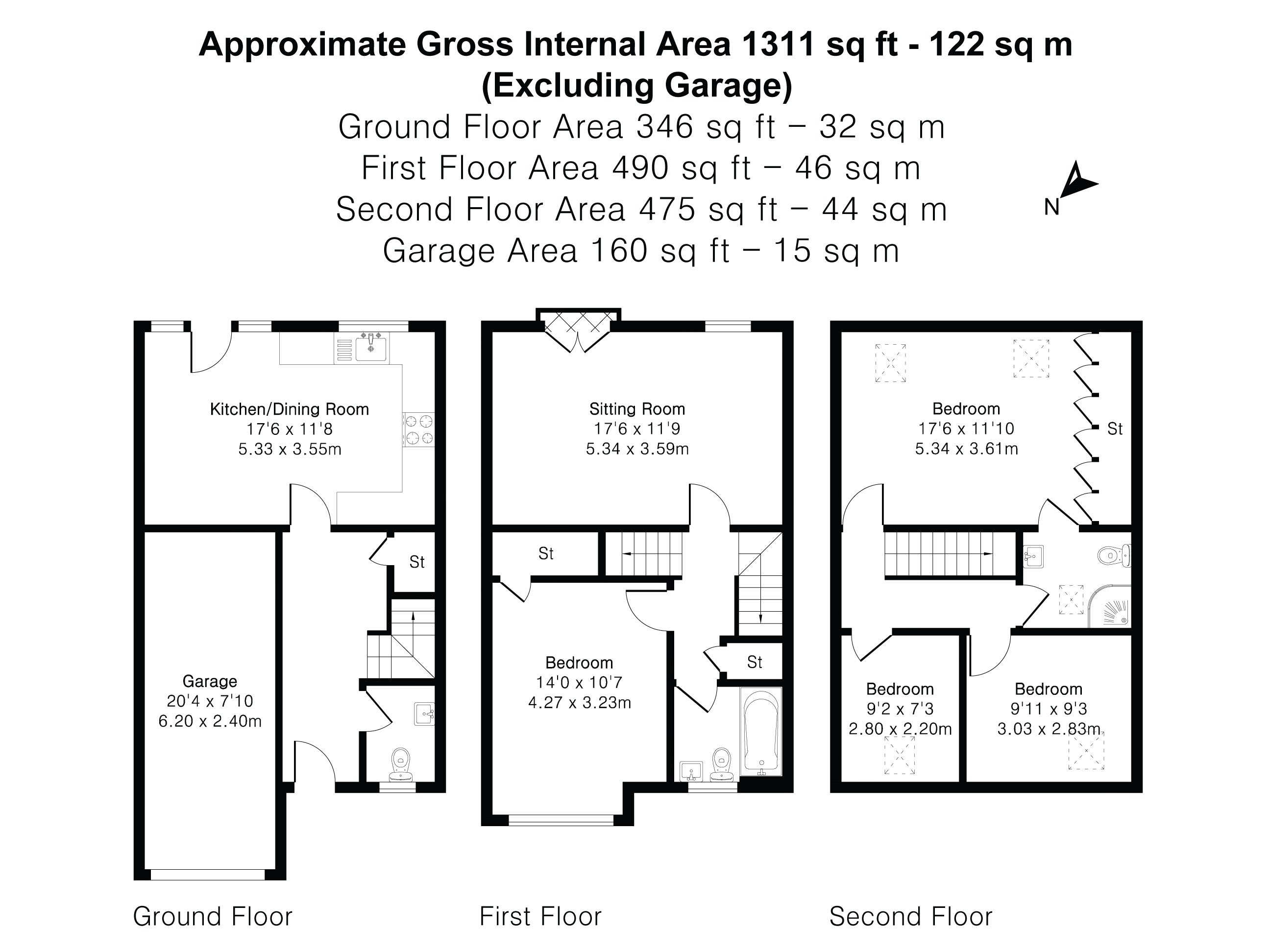 14, Southfield Road, Oxfordshire floorplan