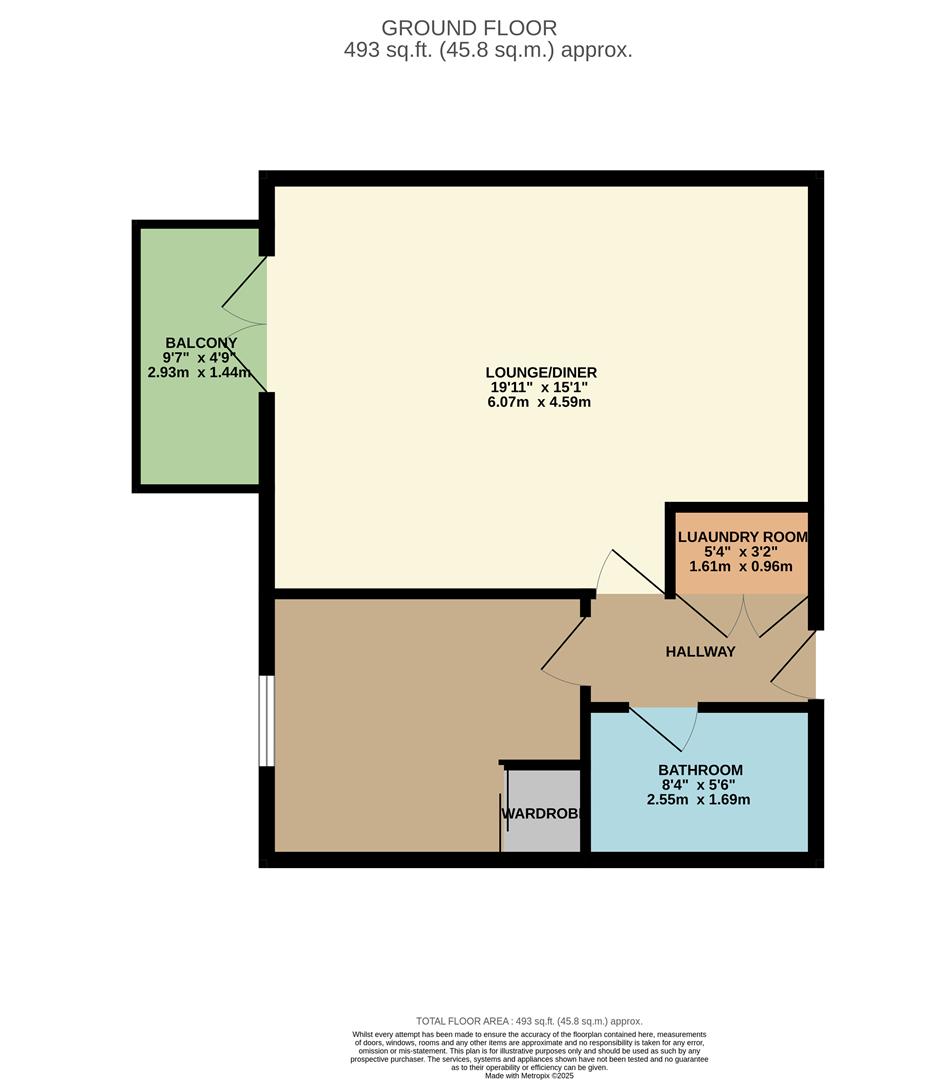 Flat 62, Springwell Apartments, Watford floorplan