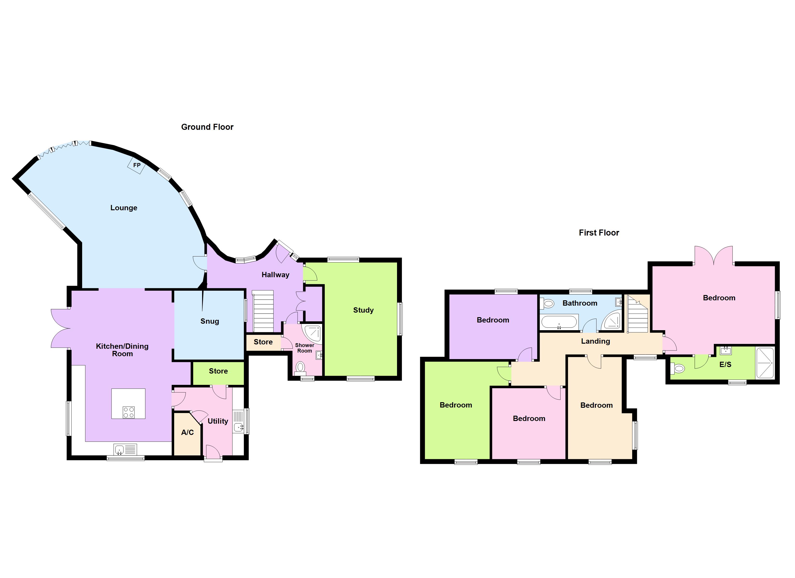 5 bed detached house for sale in The Cwtch, Pill Road, Hook SA62 Zoopla