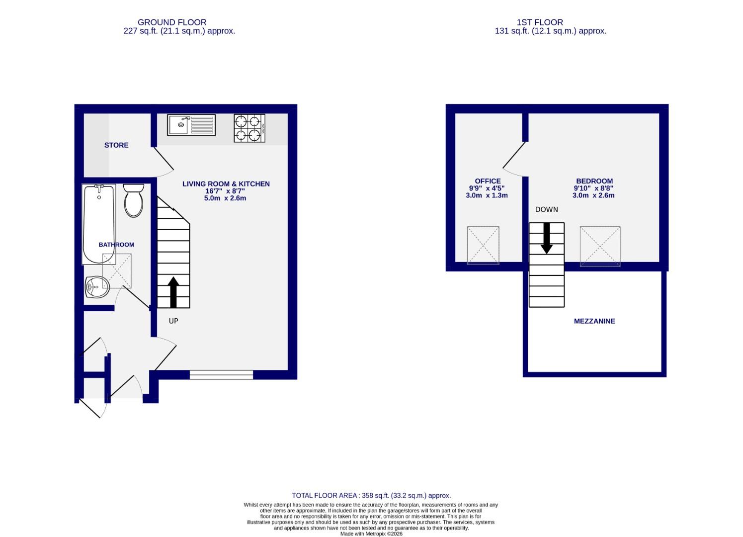 15, West Moor Lane, York floorplan