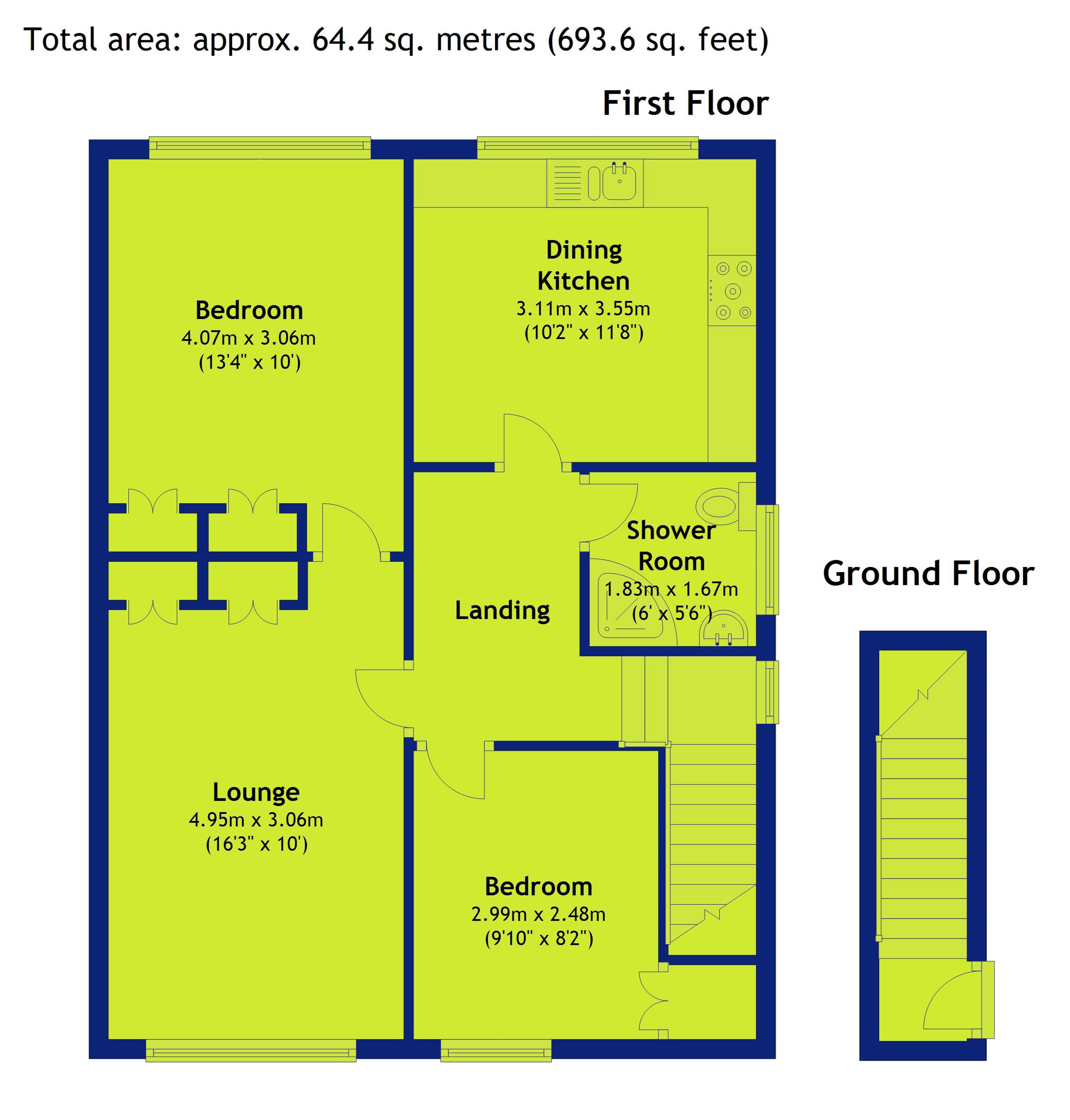 2 Bedrooms Flat to rent in Clumber Court, Clumber Crescent South, The Park, Nottingham NG7