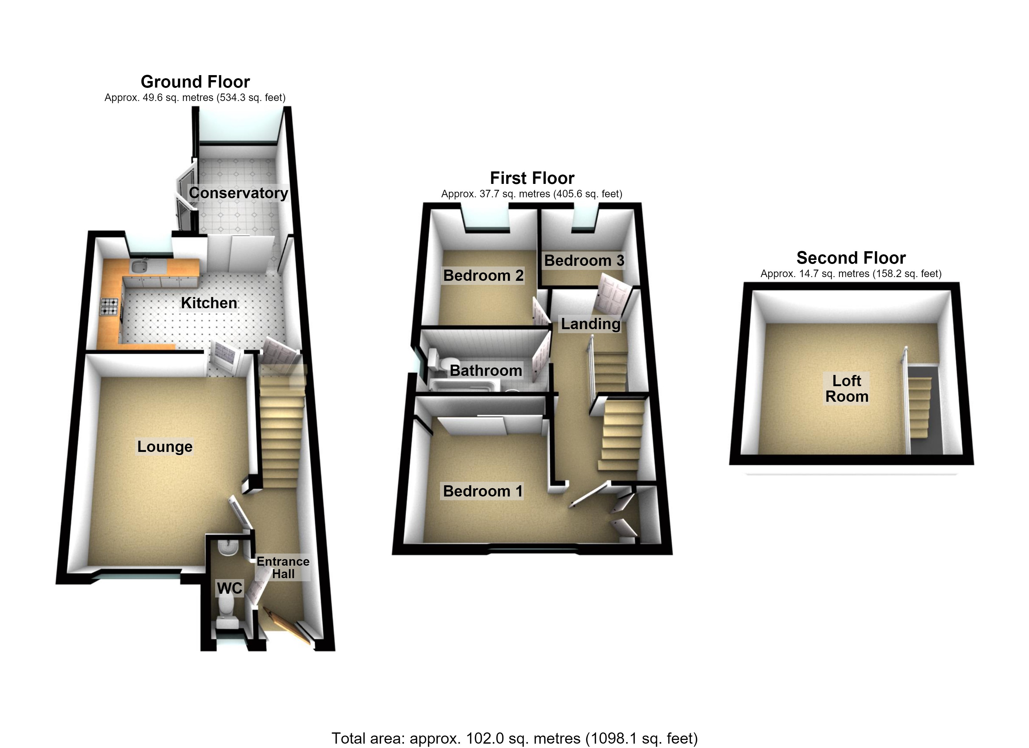 80, Lambwath Road, James Reckitt Avenue, Hull floorplan