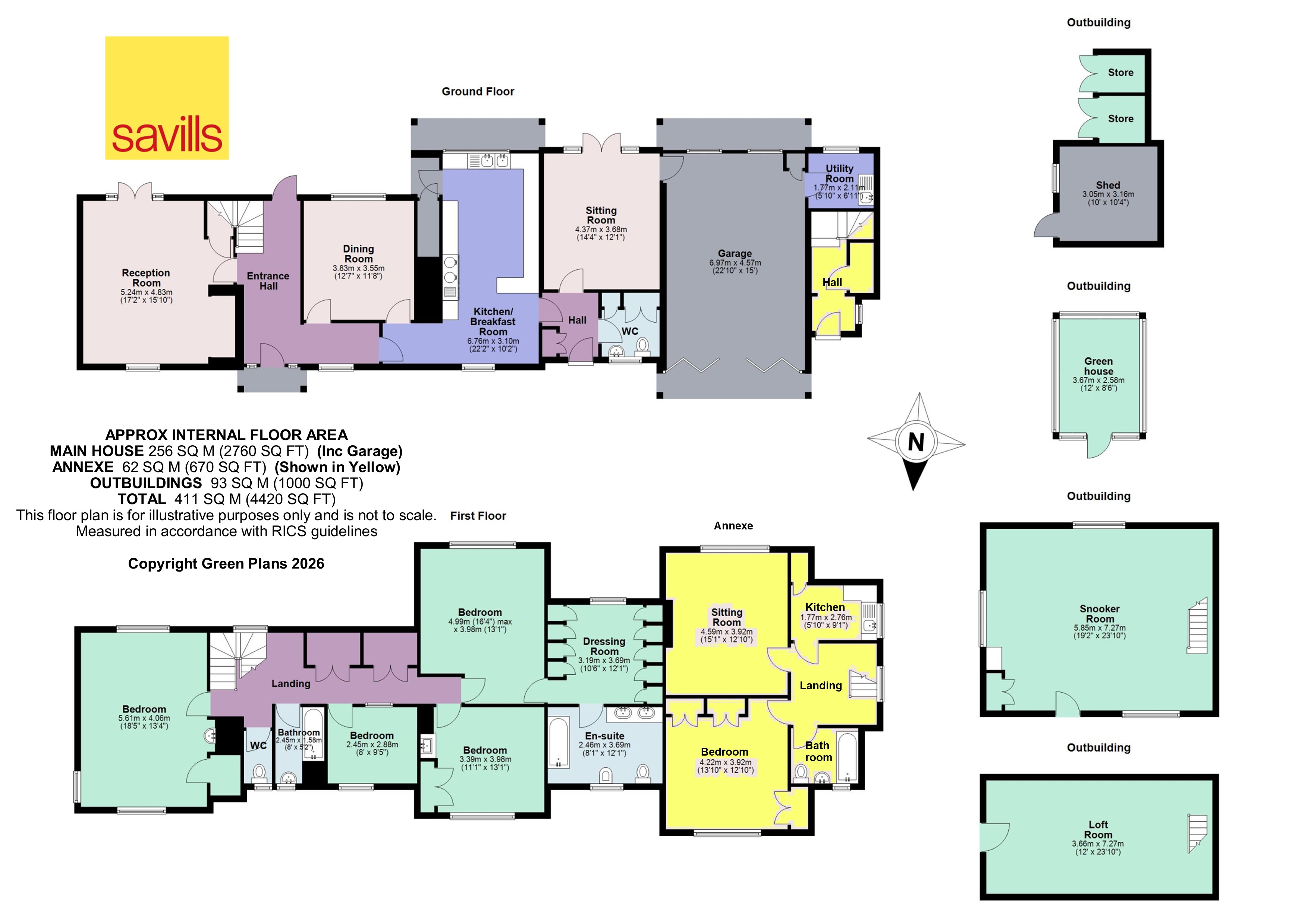 Church House,, Chignal Smealey, Essex floorplan