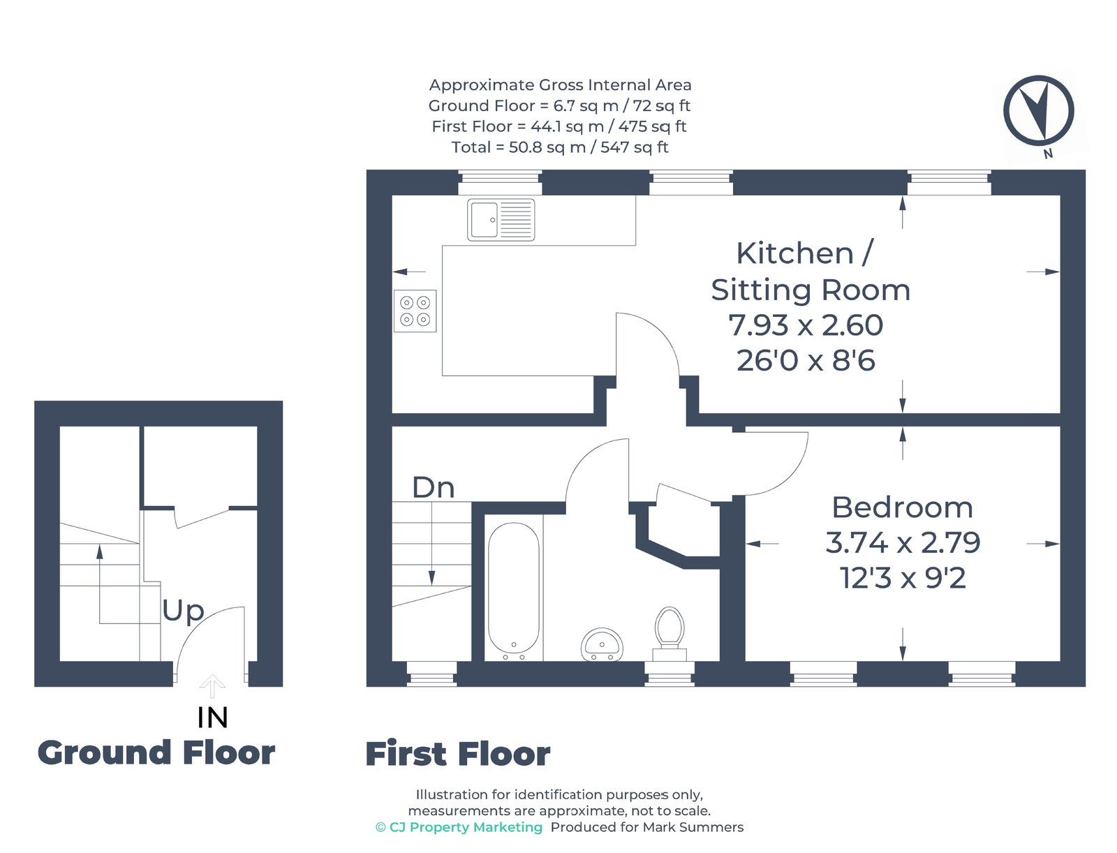 14, Kiln Way, Dunstable floorplan