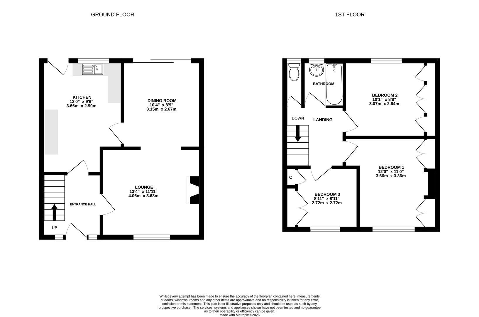 65, Travis Road, Cottingham floorplan