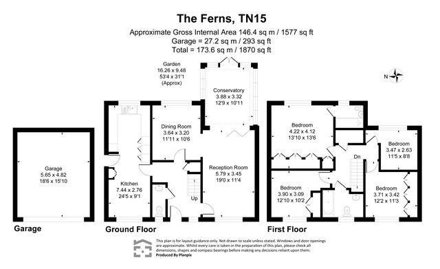 6, The Ferns, Platt floorplan