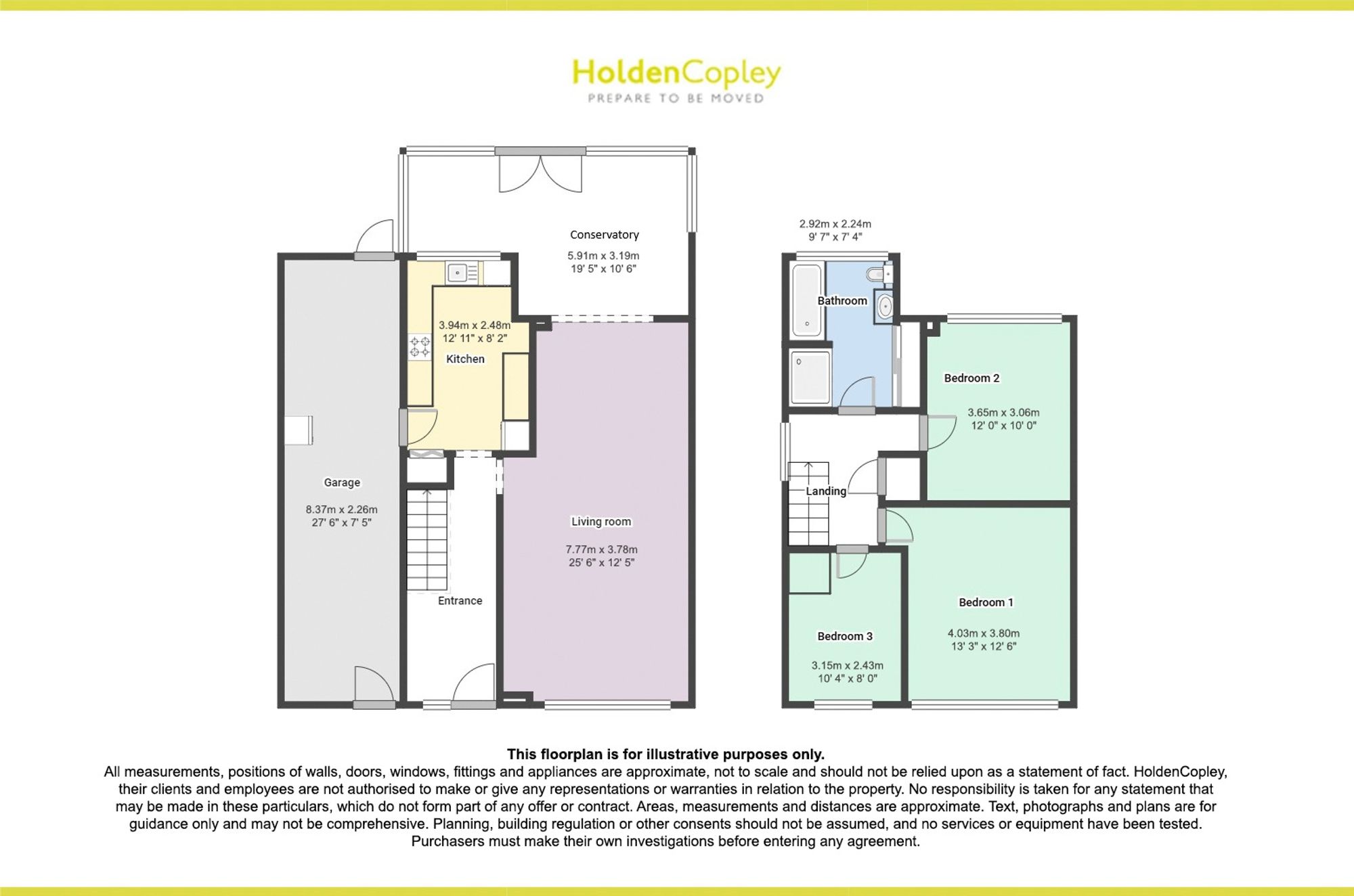 9 Bracadale Road, Nottingham floorplan
