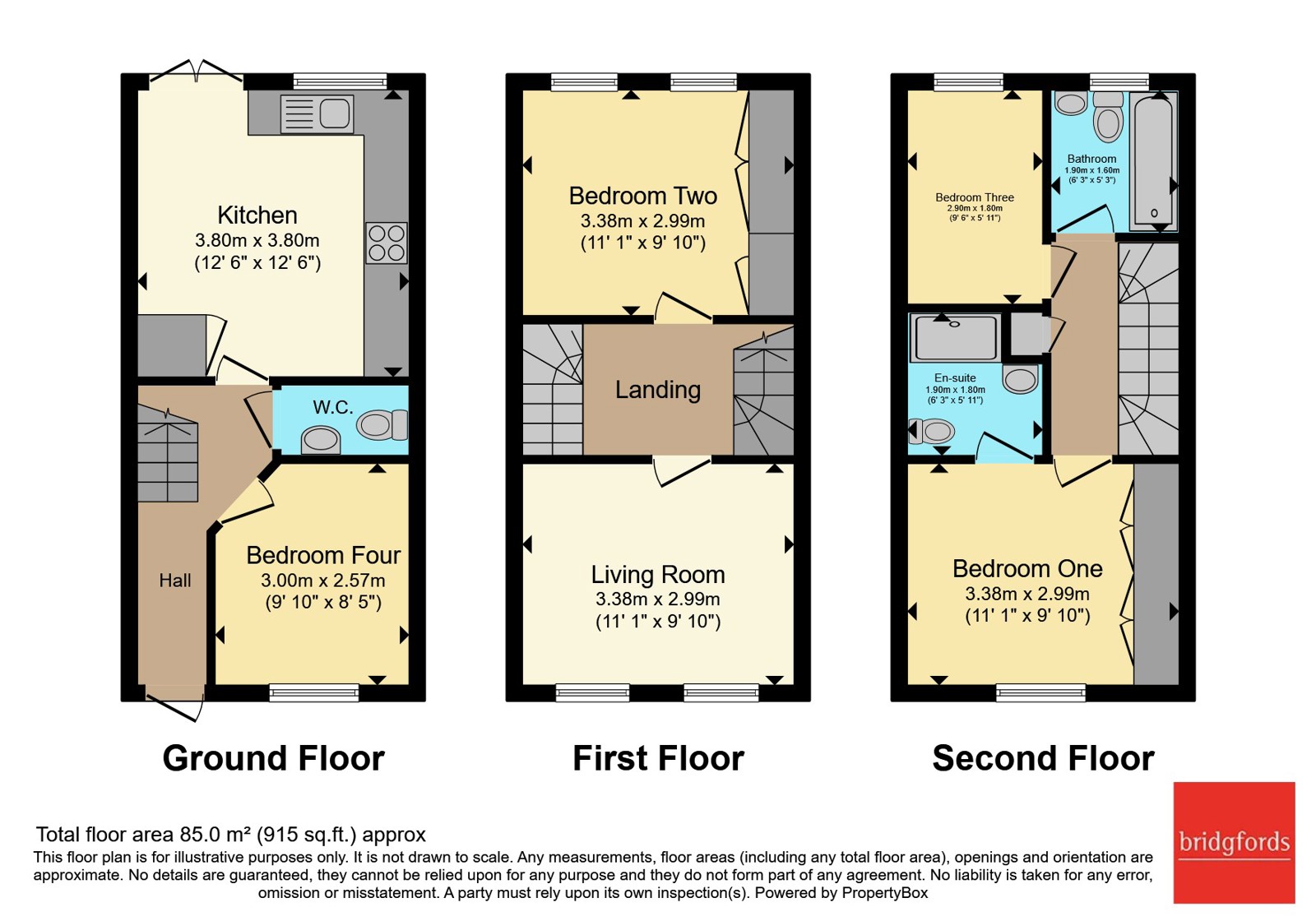 56, Marland Way, Manchester floorplan