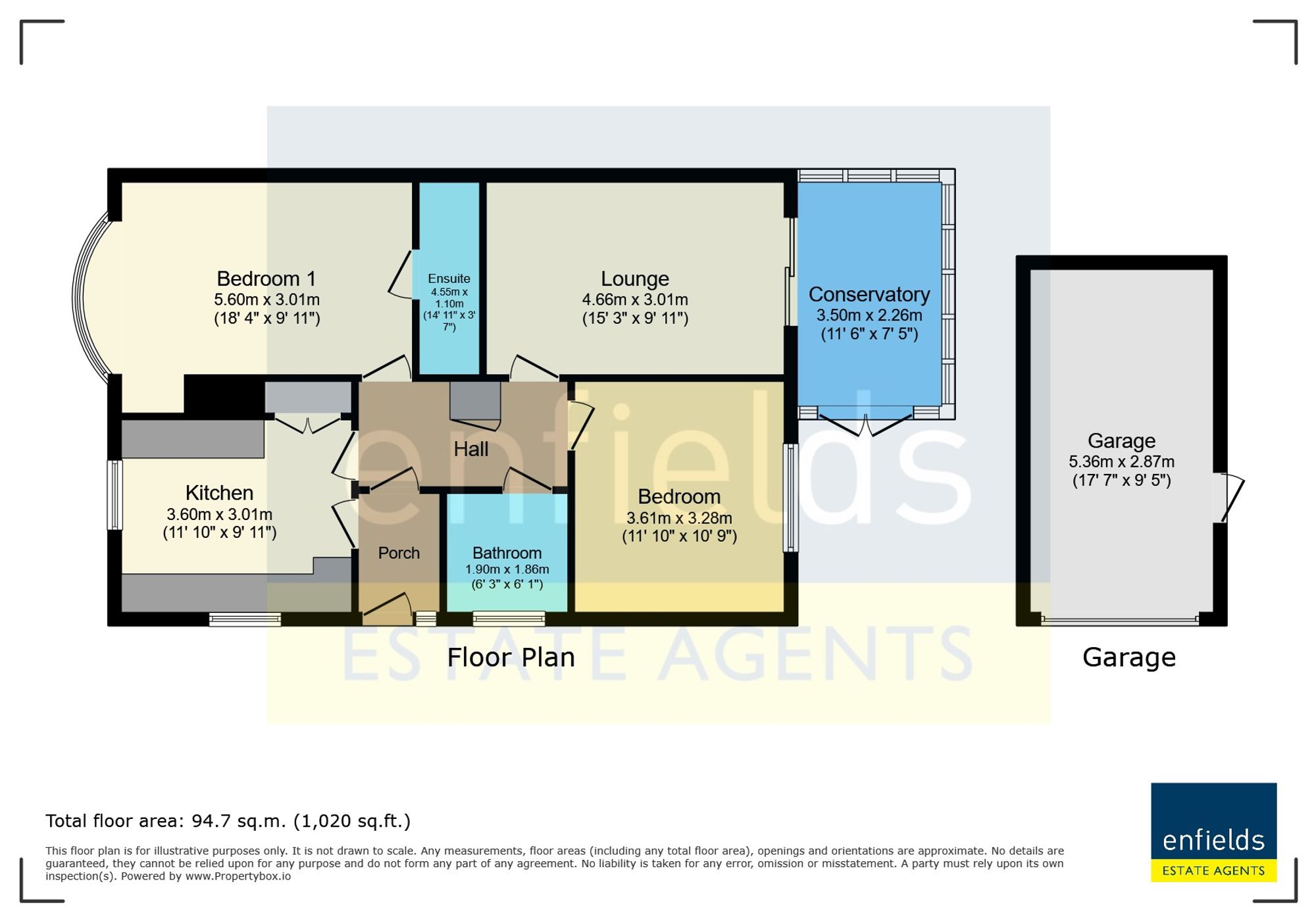 3 St. Davids Road, Poole floorplan