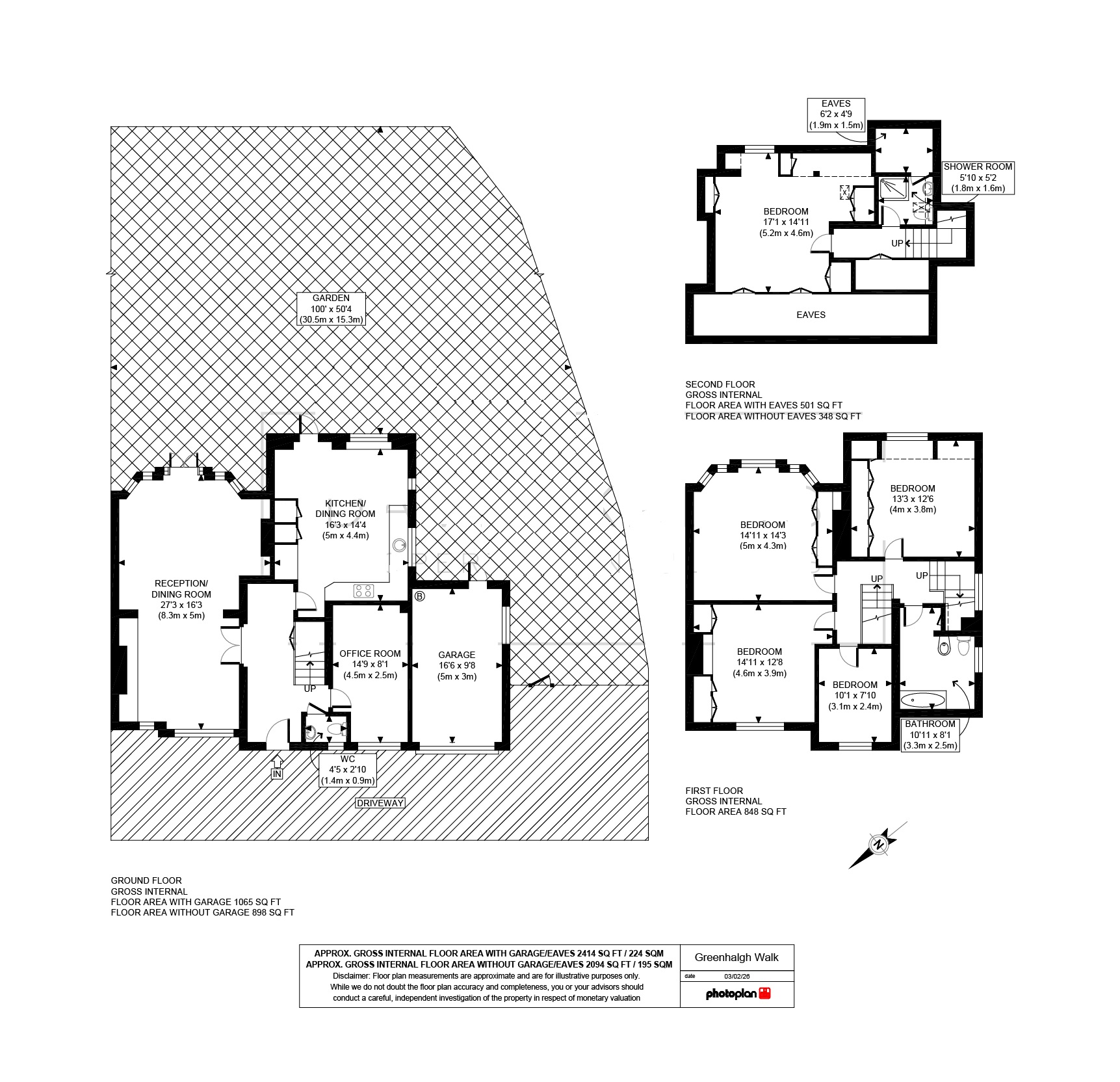 2, Greenhalgh Walk, London floorplan