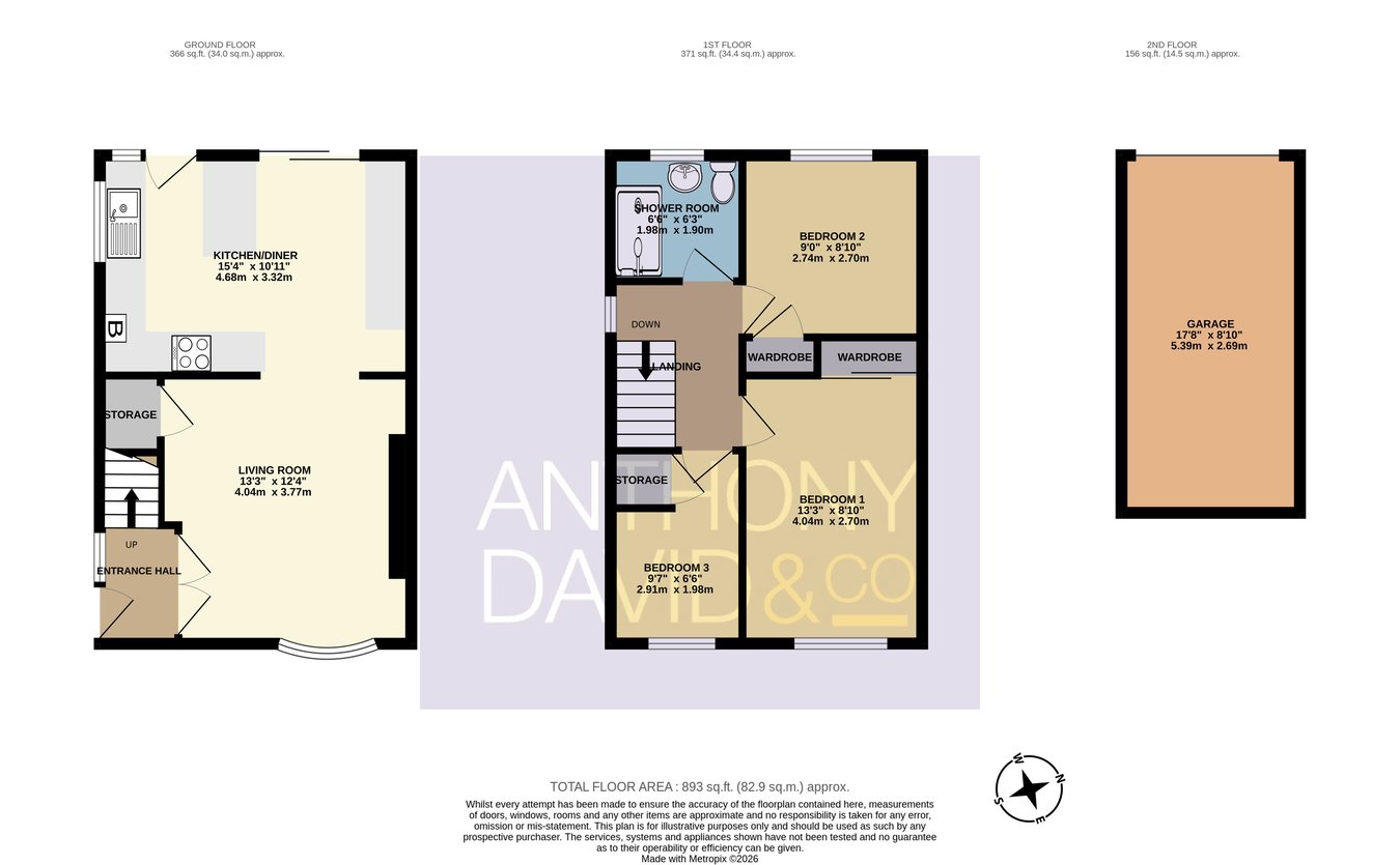 27, Cockerell Close, Wimborne floorplan