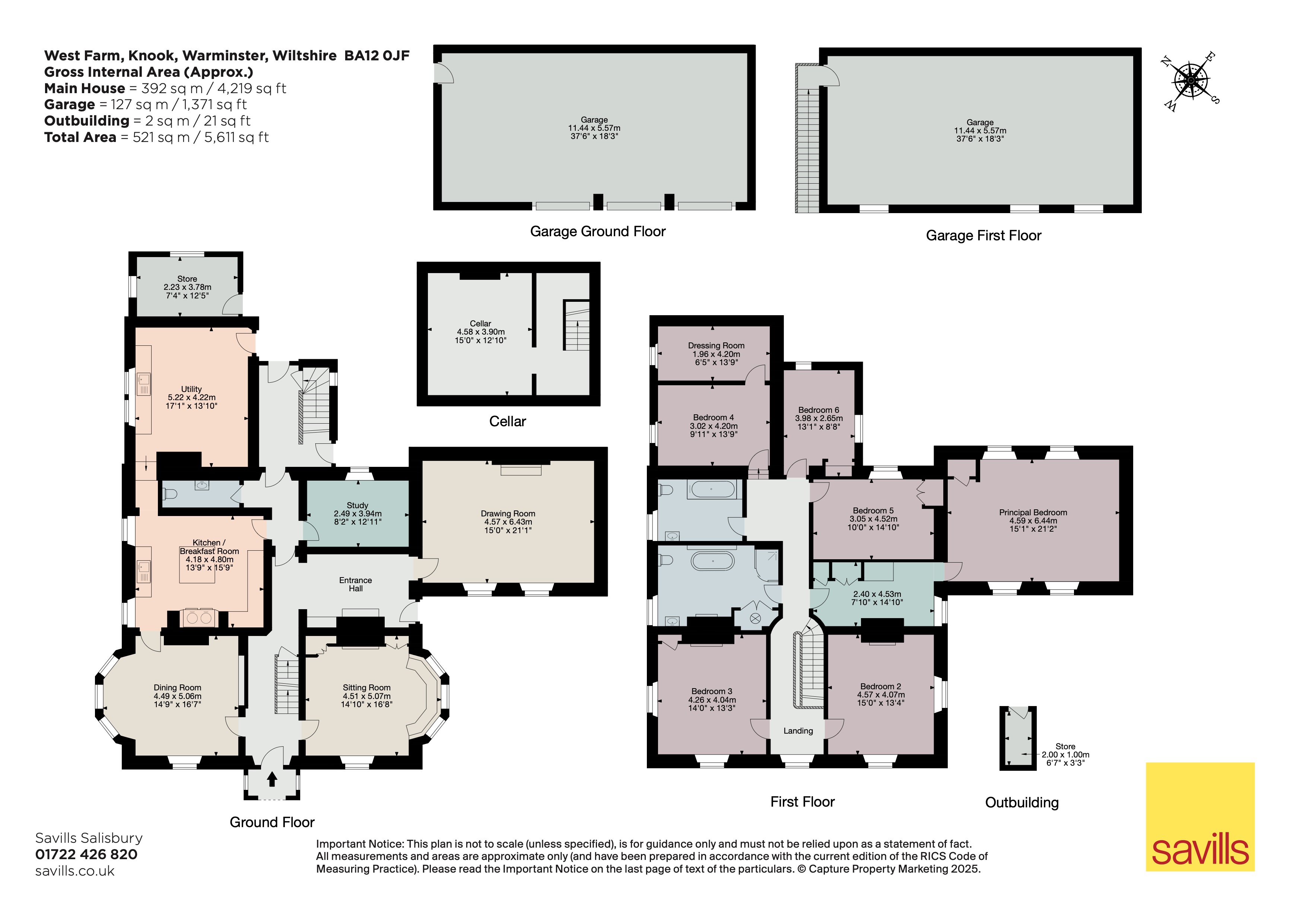 West Farm,, Knook, Wiltshire floorplan
