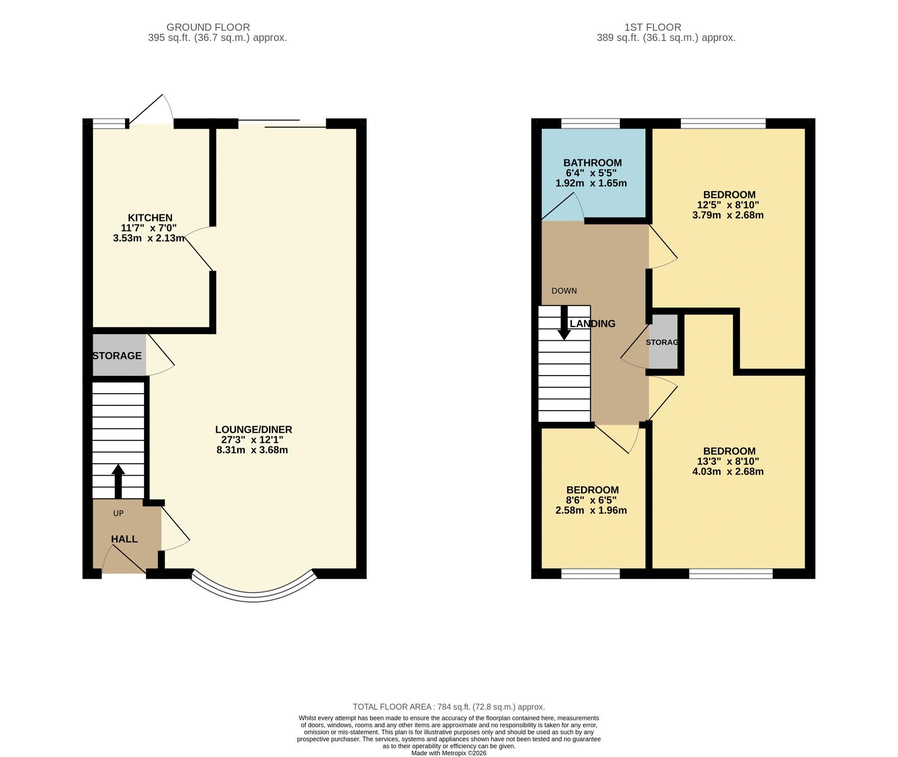 131, Smarts Green, Waltham Cross floorplan