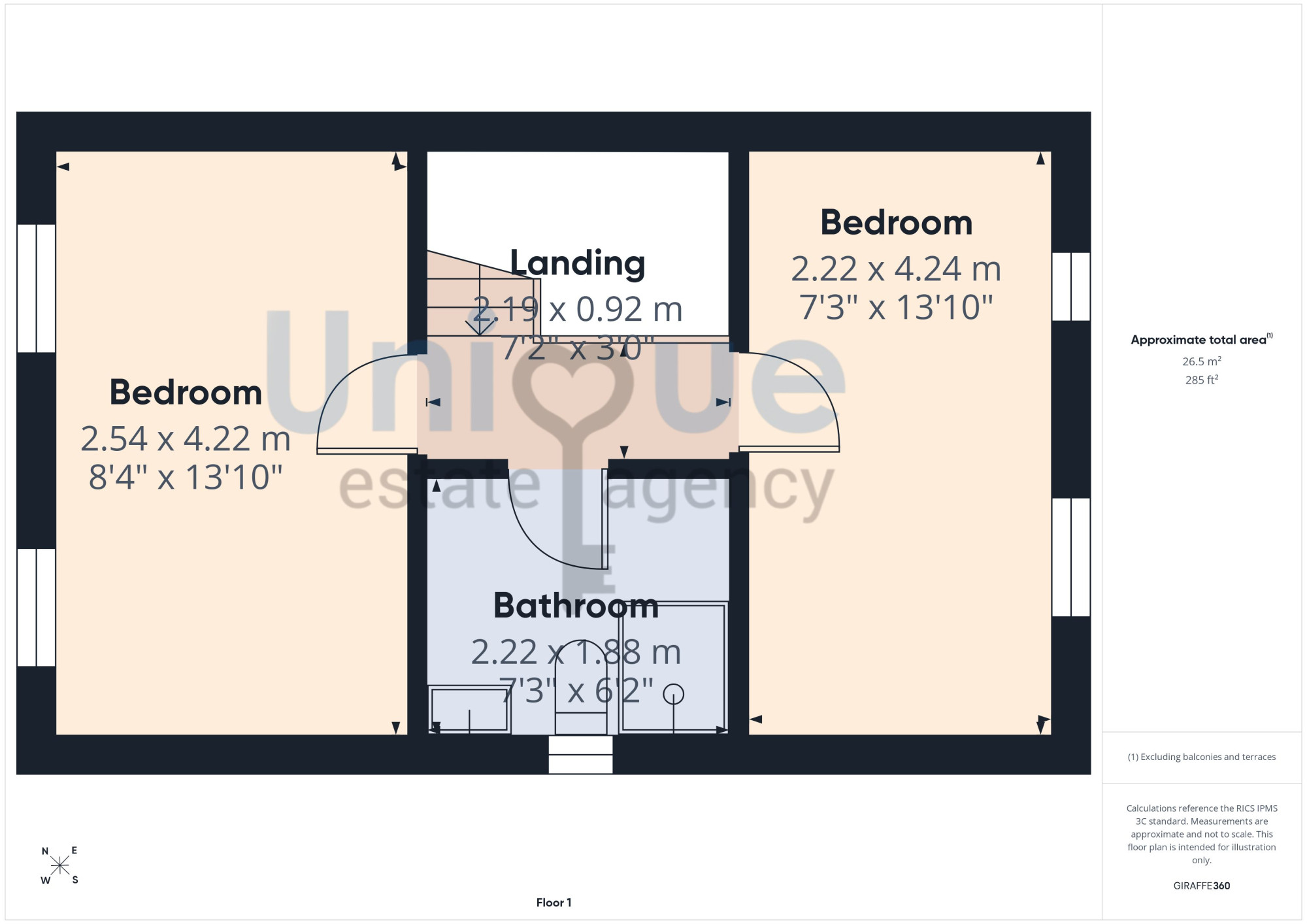 57, Bexley Avenue, Blackpool floorplan