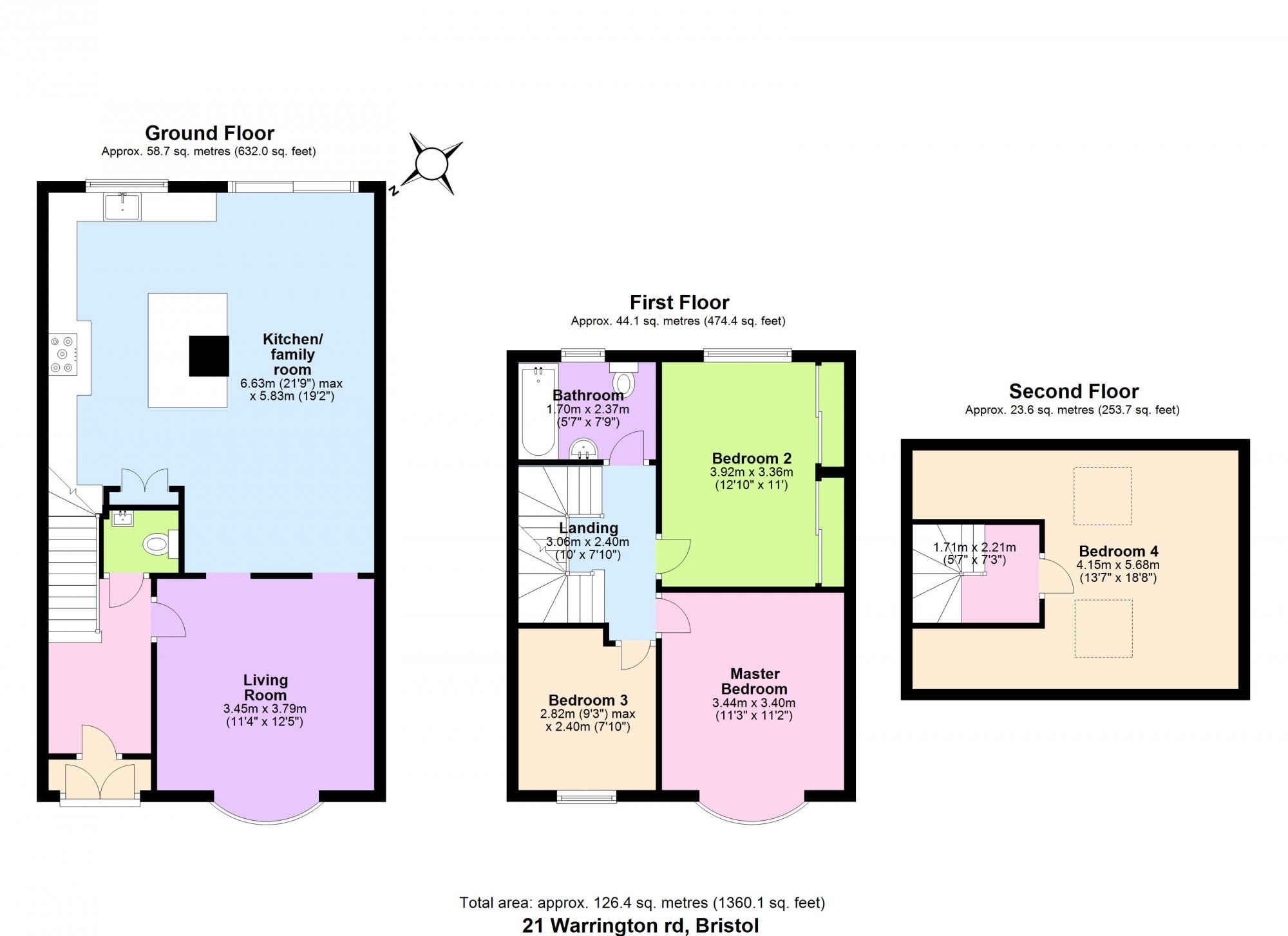 4 Bedrooms Terraced house for sale in Warrington Road, Brislington BS4