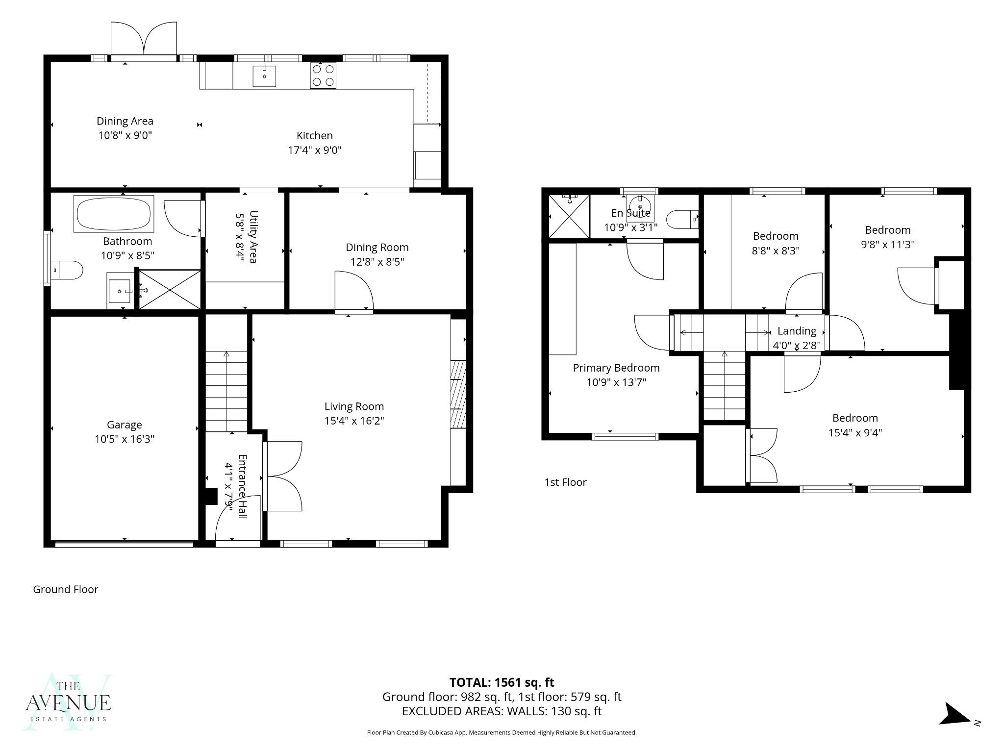 9 Gordon Road, Horndon-on-the-hill, Essex floorplan