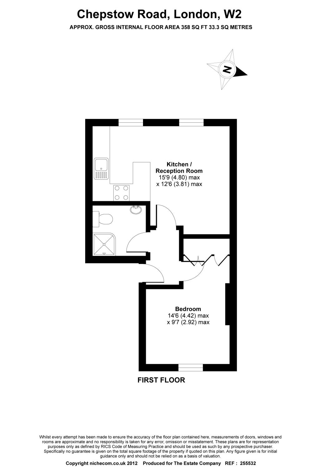 1 Bedrooms Flat to rent in Chepstow Road, London W2