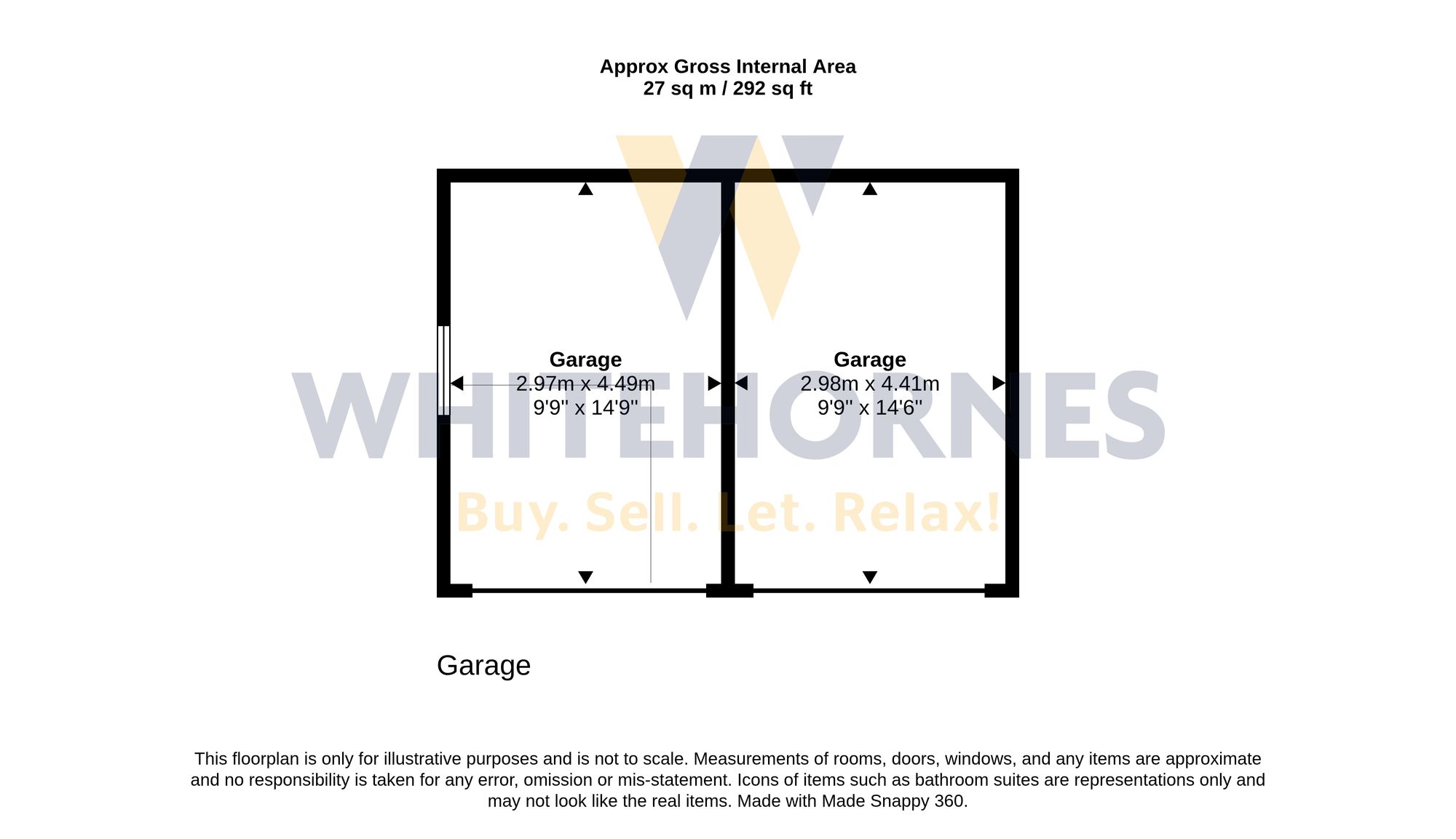Garage, Toftwood Road, Sheffield floorplan
