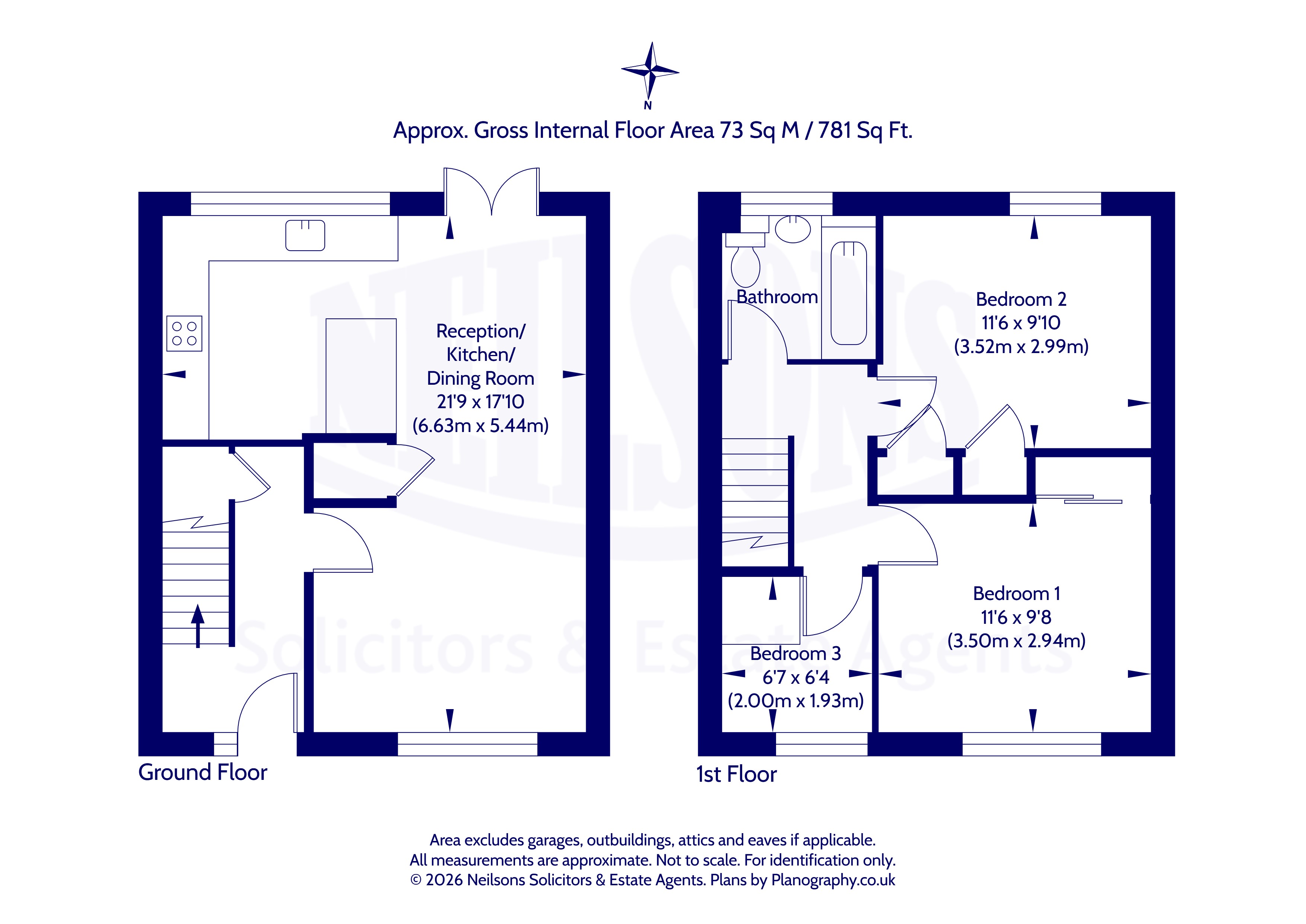 90, Gordon Avenue, Bonnyrigg floorplan